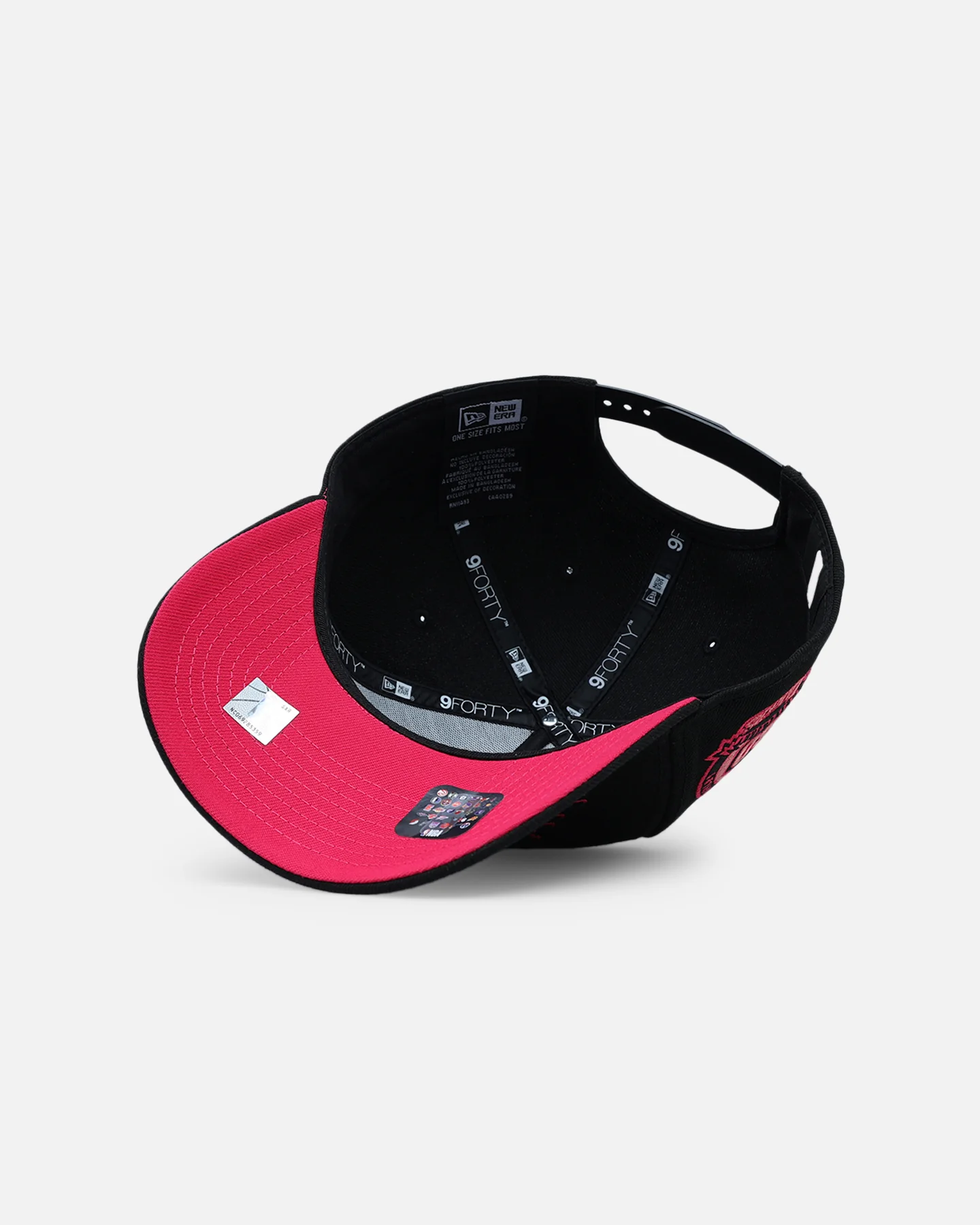 New Era Los Angeles Lakers 'Rose Nights' 9FORTY A-Frame Snapback Black - Image 6