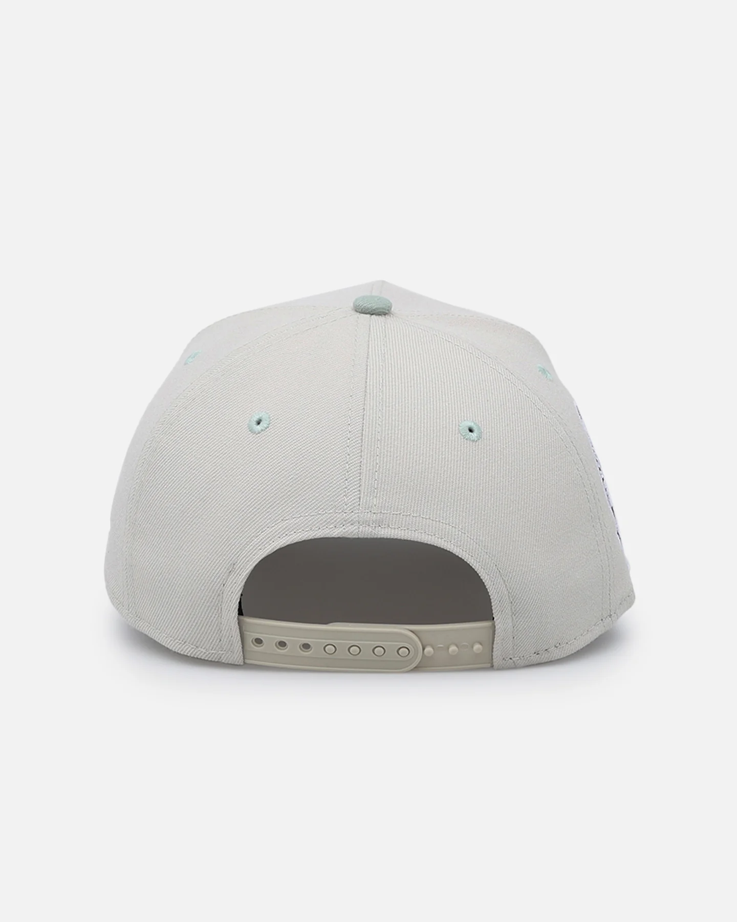 New Era Los Angeles Lakers 'Sea Glass' 9FORTY A-Frame Snapback Stone/Green - Image 2