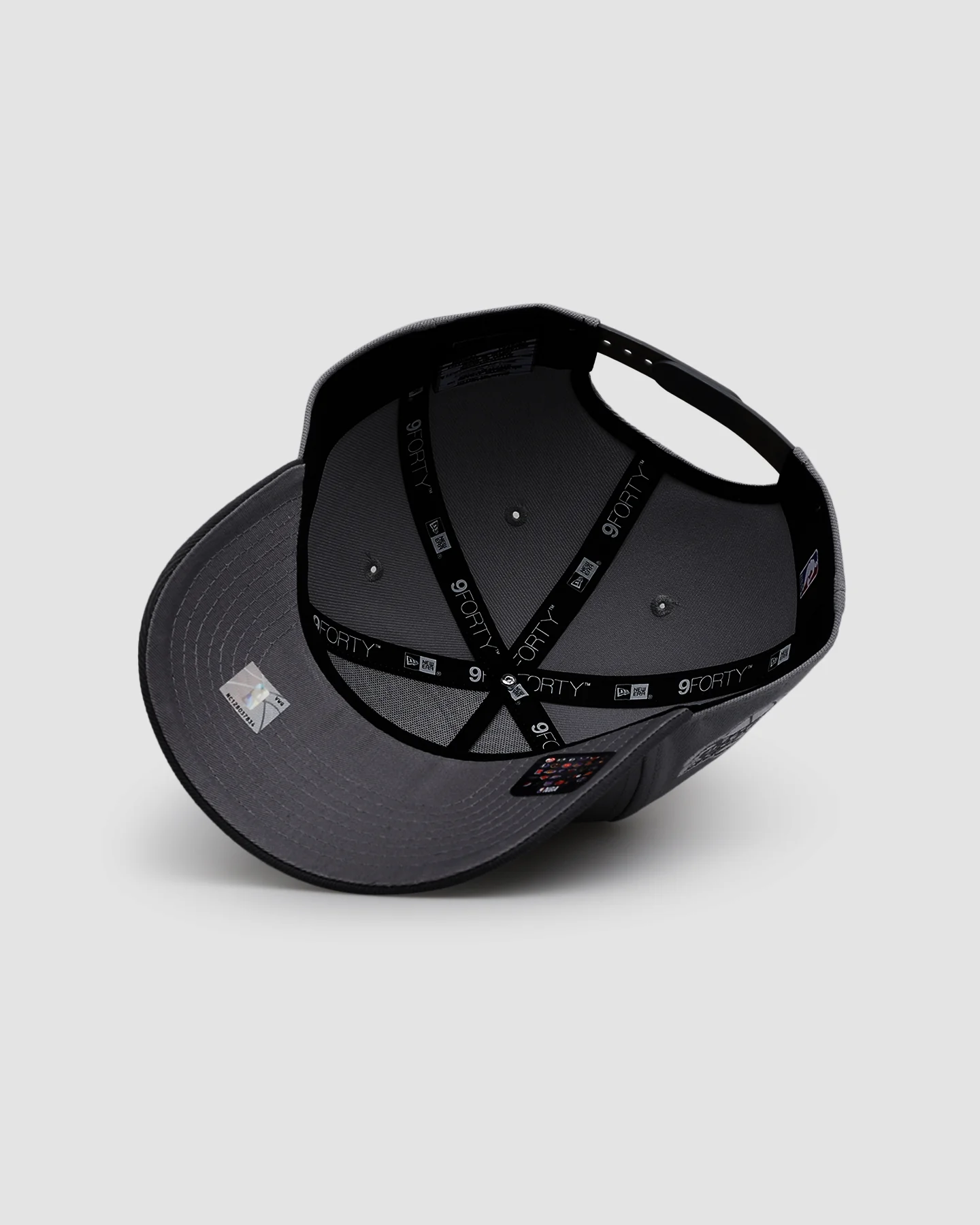 New Era Los Angeles Lakers 'Smoke' 9FORTY A-Frame Snapback Smoke - Image 6