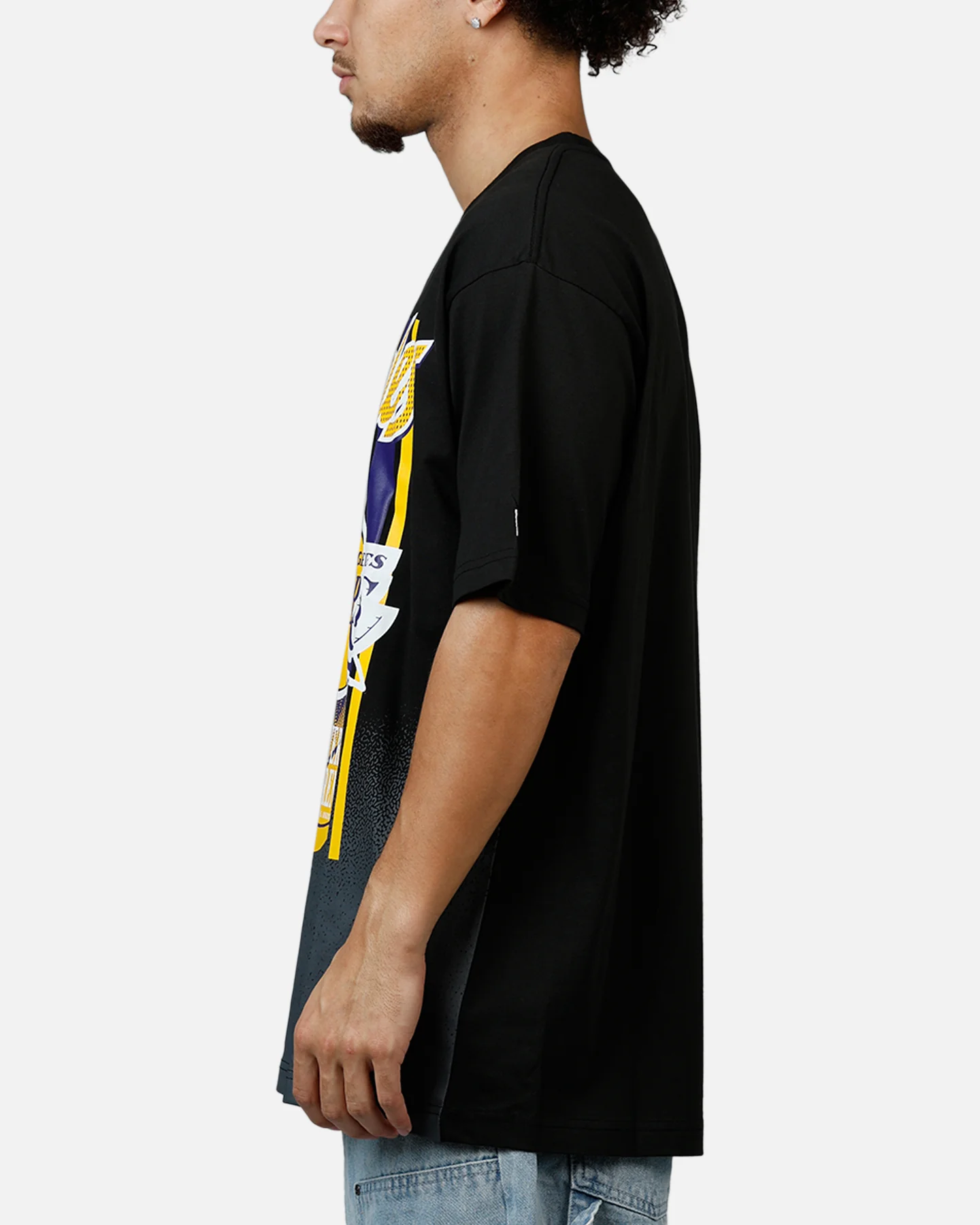 New Era Los Angeles Lakers Sport Class T-Shirt Black - Image 5