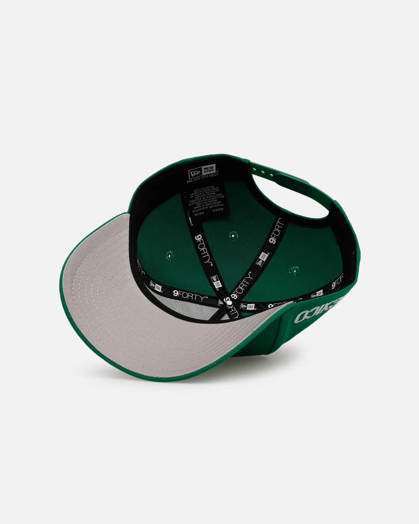 New Era Mexico National Baseball Team 'Mexico Polychromatic' 9FORTY A-Frame Snapback Kelly Green - Image 6