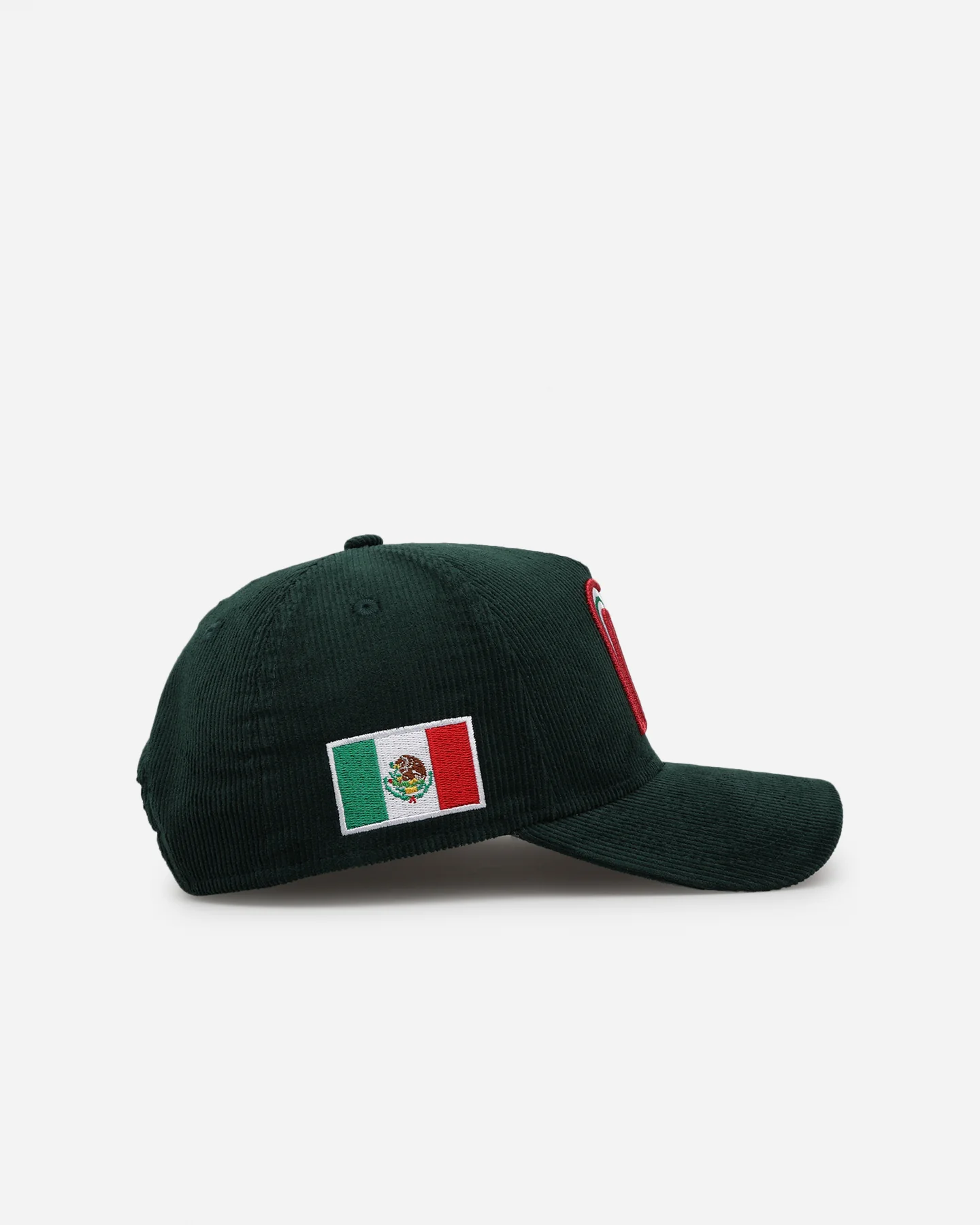 New Era Mexico National Baseball Team 'Mexico Variety Pack' 9FORTY A-Frame Corduroy Snapback Dark Green - Image 4