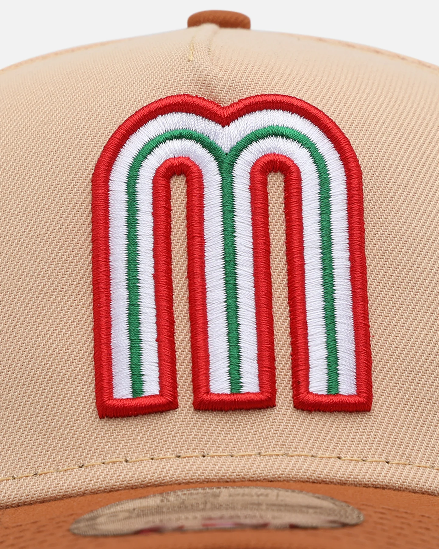 New Era Mexico National Baseball Team 'Mexico Variety Pack' 9FORTY A-Frame Snapback Tan/Brown - Image 5