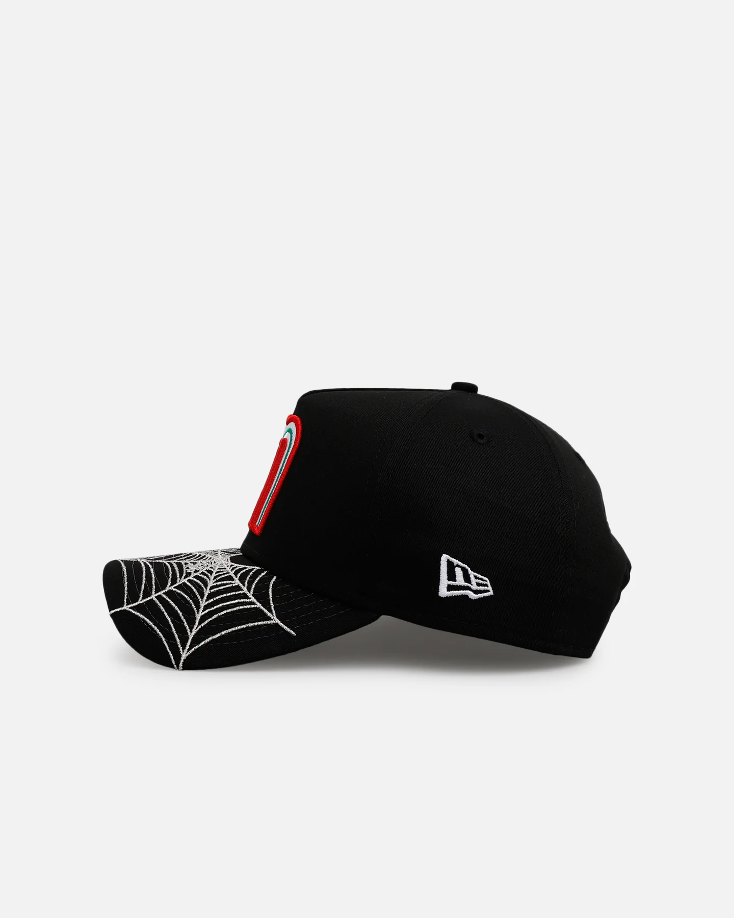 New Era Mexico National Baseball Team'Spider Web Visor' 9FORTY A-Frame Snapback Black - Image 7