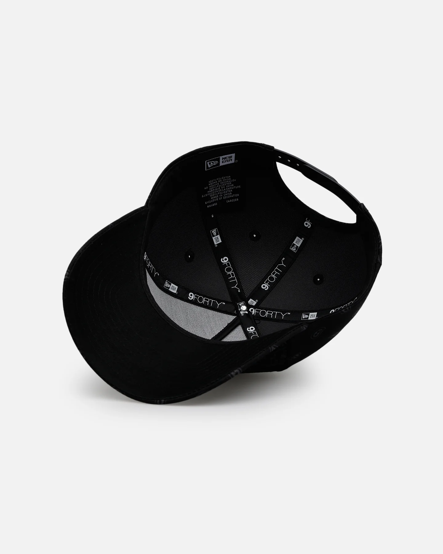 New Era Mexico National Baseball Team 'Tonal Paisley' 9FORTY A-Frame Snapback Black - Image 6