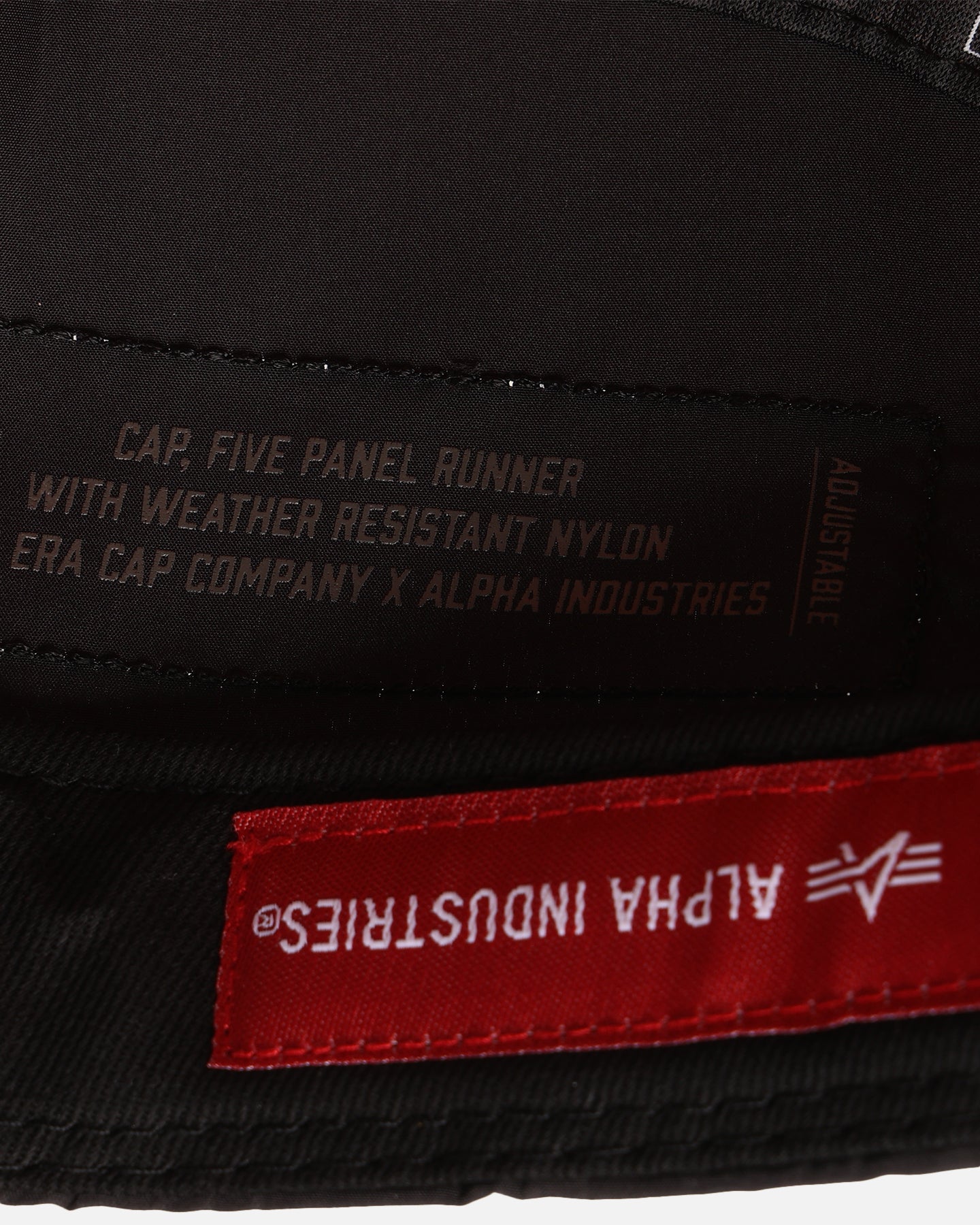 New Era Miami Dolphins 'New Era x Alpha Industries' Camper Strapback Black - Image 7