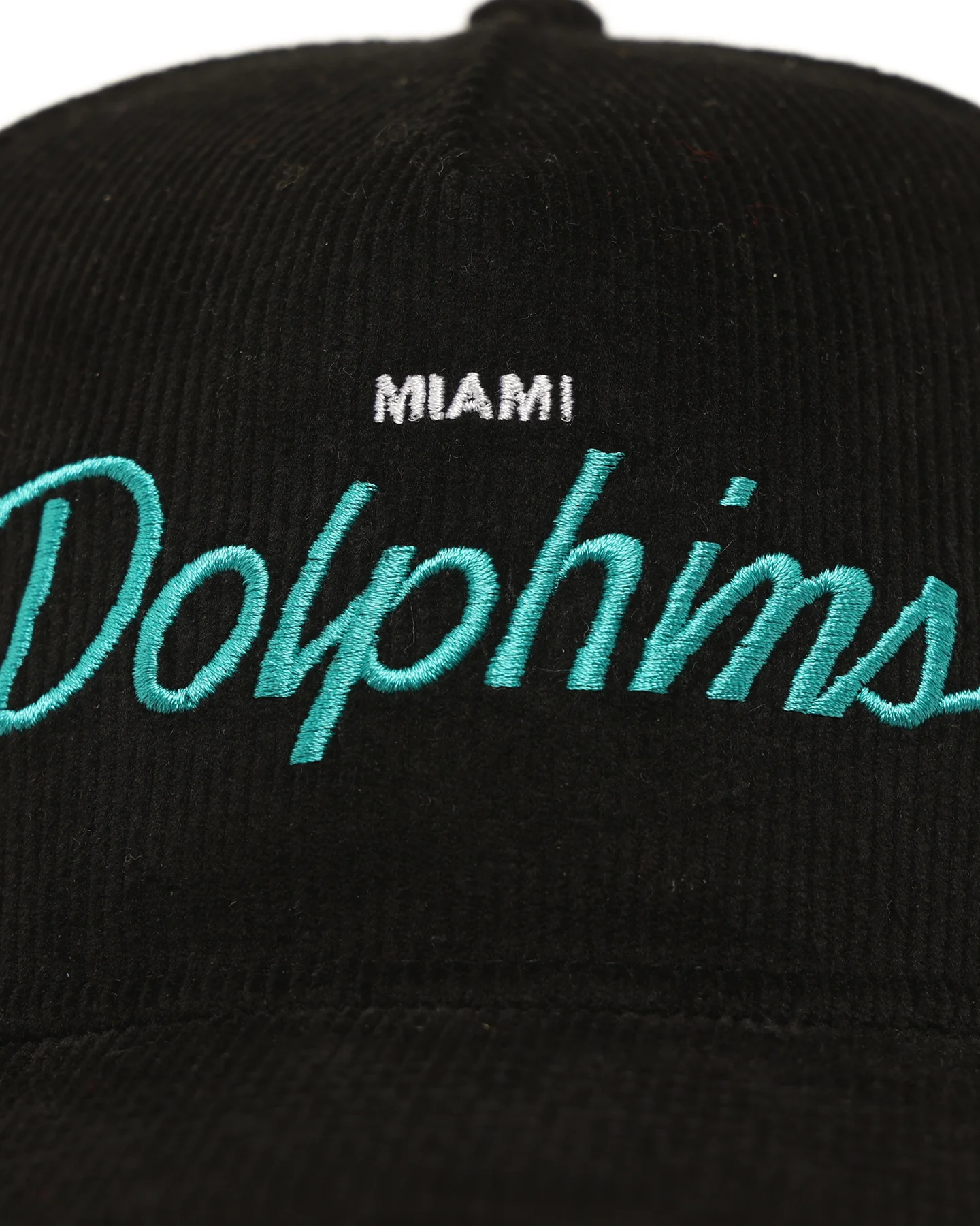 New Era Miami Dolphins 'OG Team Script' Golfer Snapback Original Team Colours - Image 5
