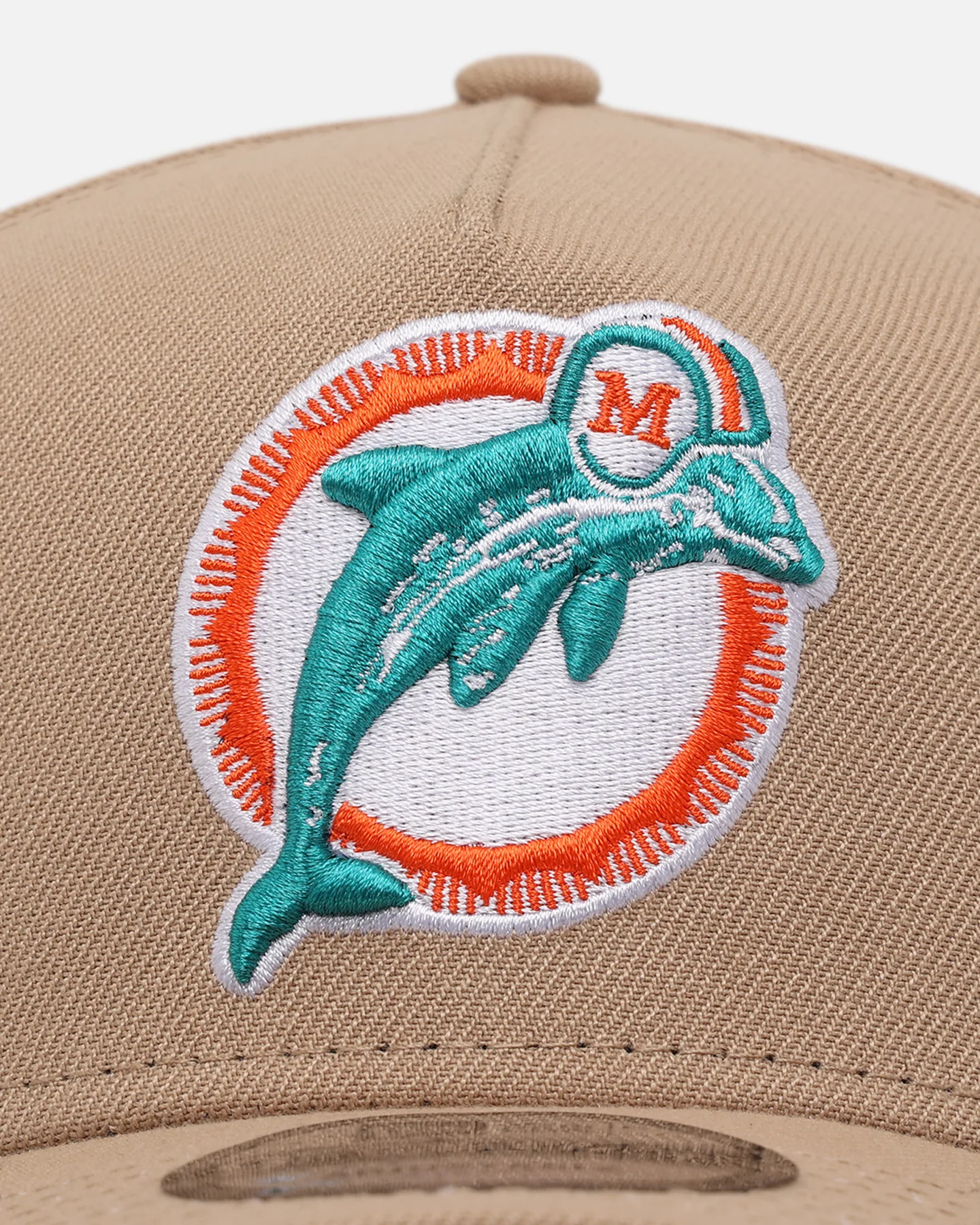 New Era Miami Dolphins 'Tan Pink' 9FORTY A-Frame Snapback Tan - Image 5