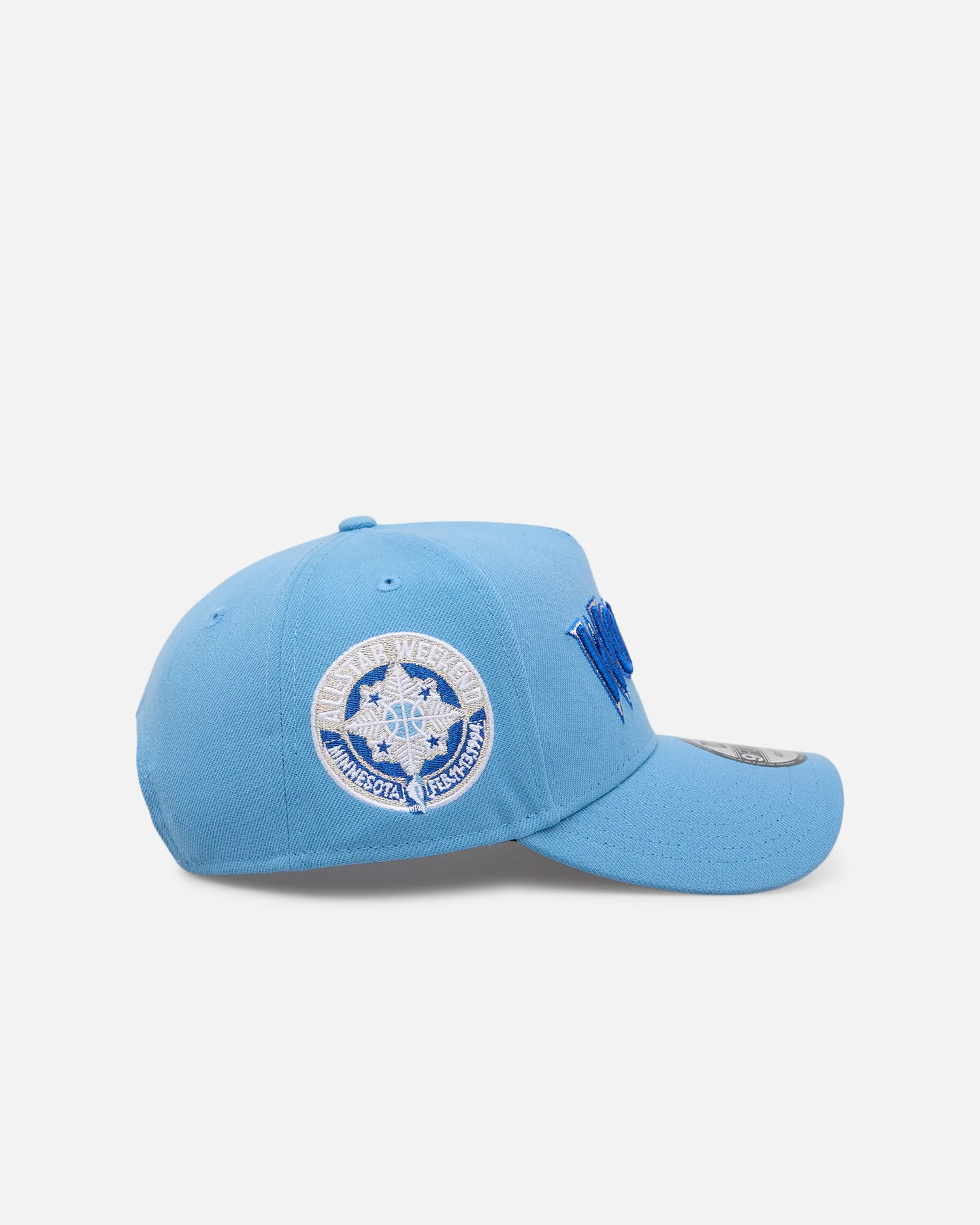 New Era Minnesota Timberwolves 'Black Sky Blue' 9FORTY A-Frame Snapback Sky Blue - Image 3
