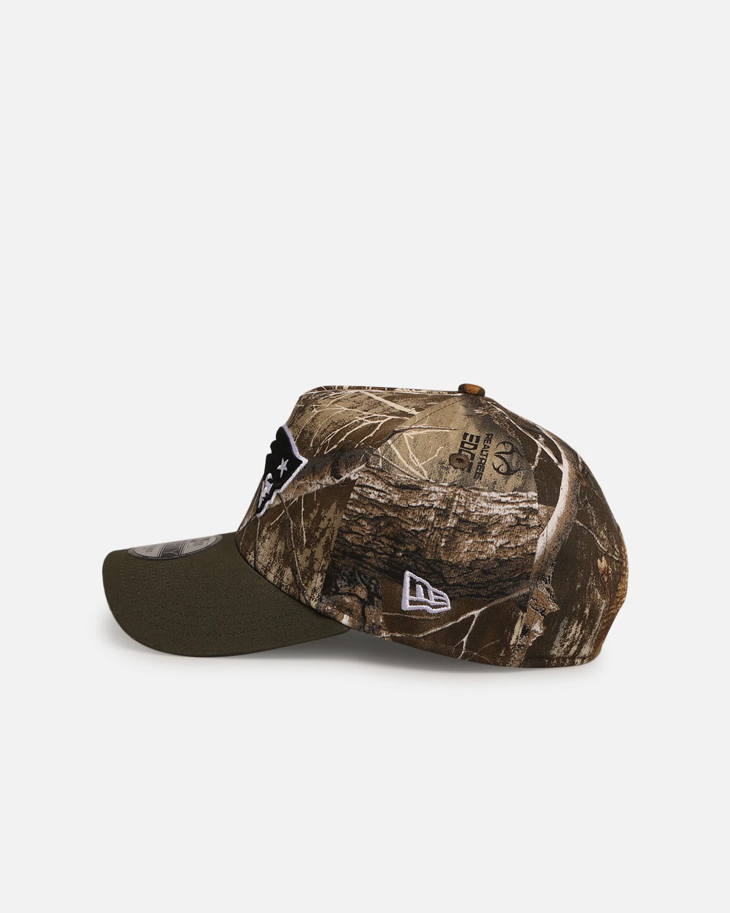 New Era New England Patriots 'NFL Season Kick Off' 9FORTY A-Frame Snapback Realtree/Olive - Image 4