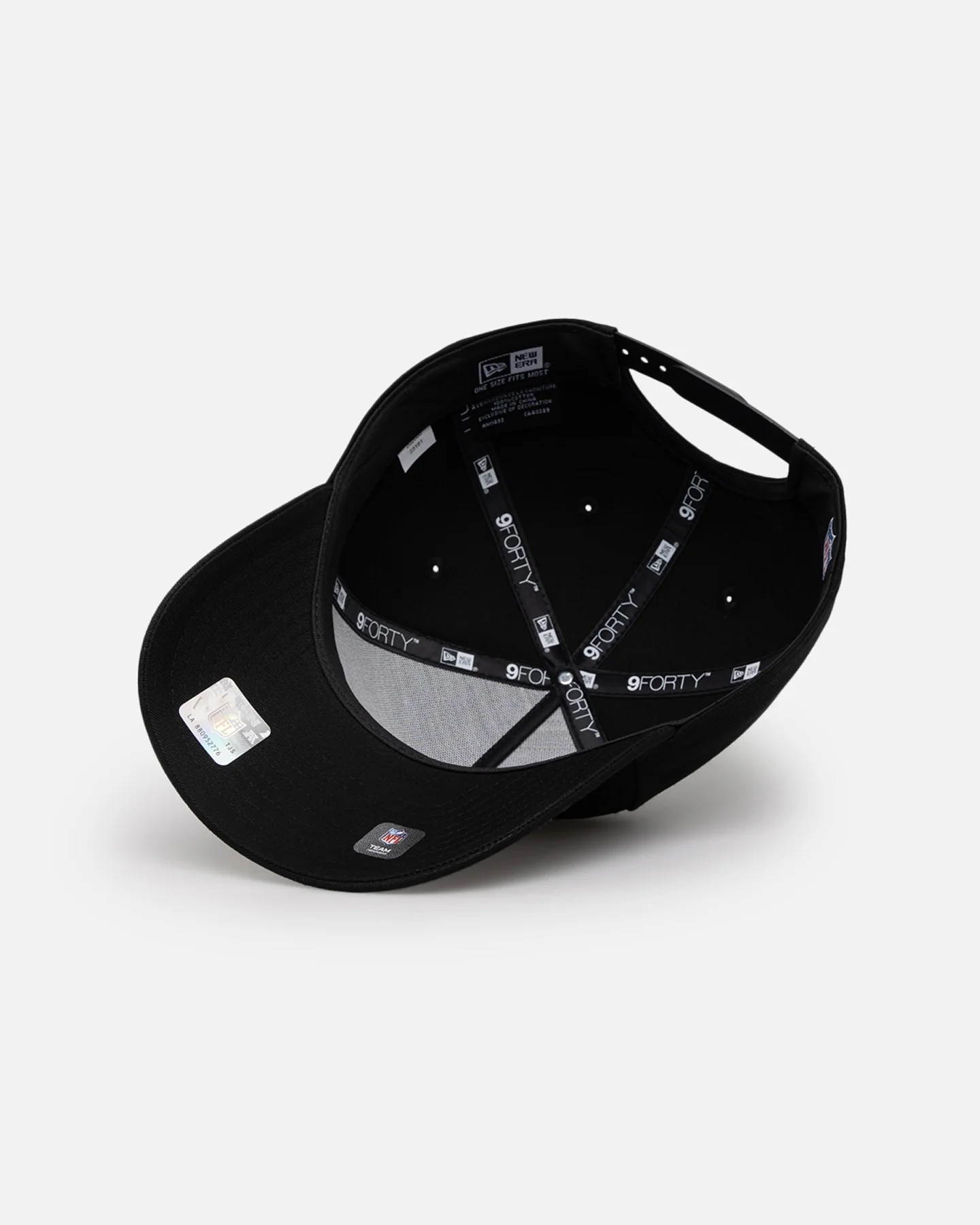 New Era Las Vegas Raiders 9FORTY A-Frame Snapback Black/White - Image 6