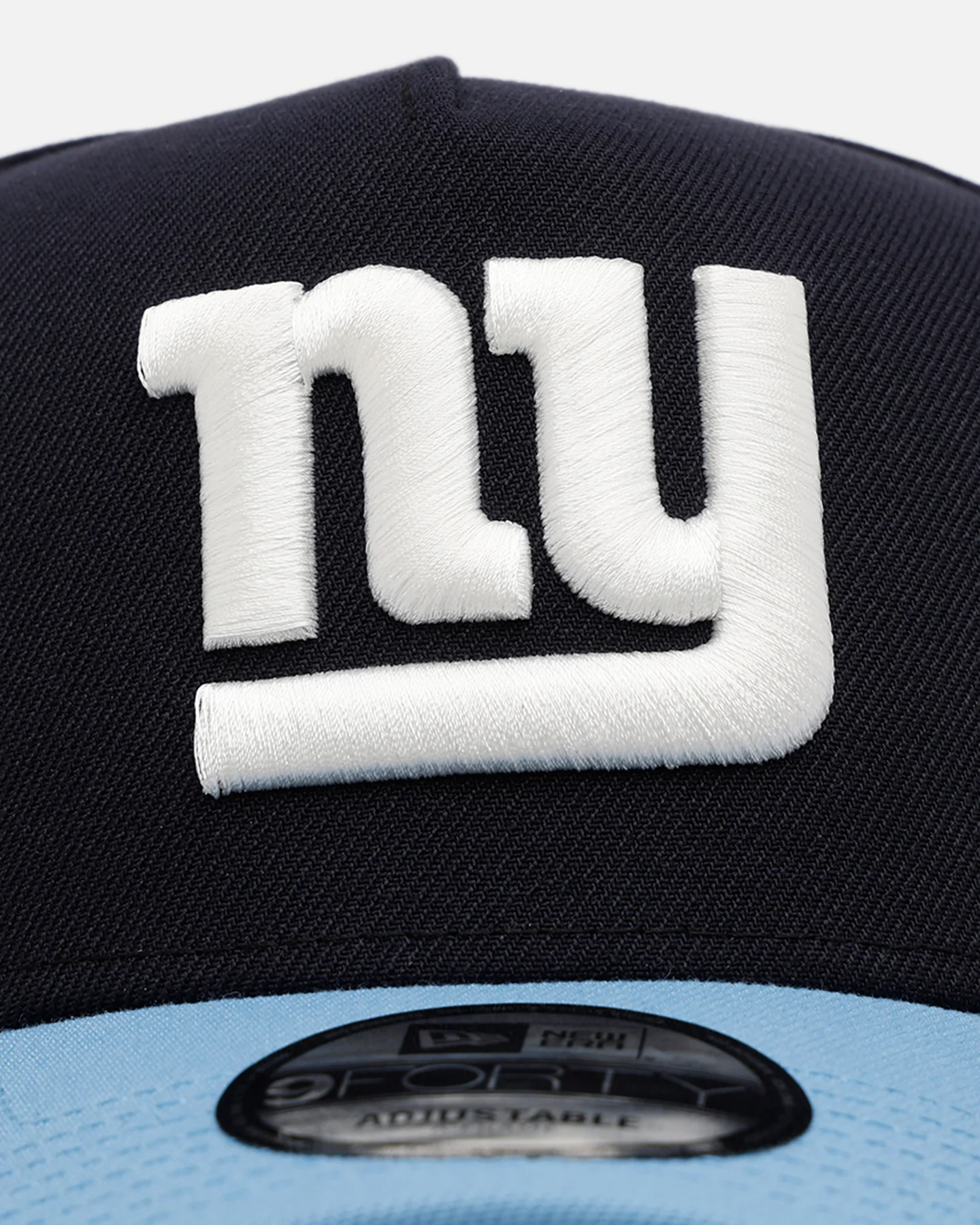 New Era New York Giants 'Ocean' 9FORTY A-Frame Snapback Navy/Sky Blue - Image 5