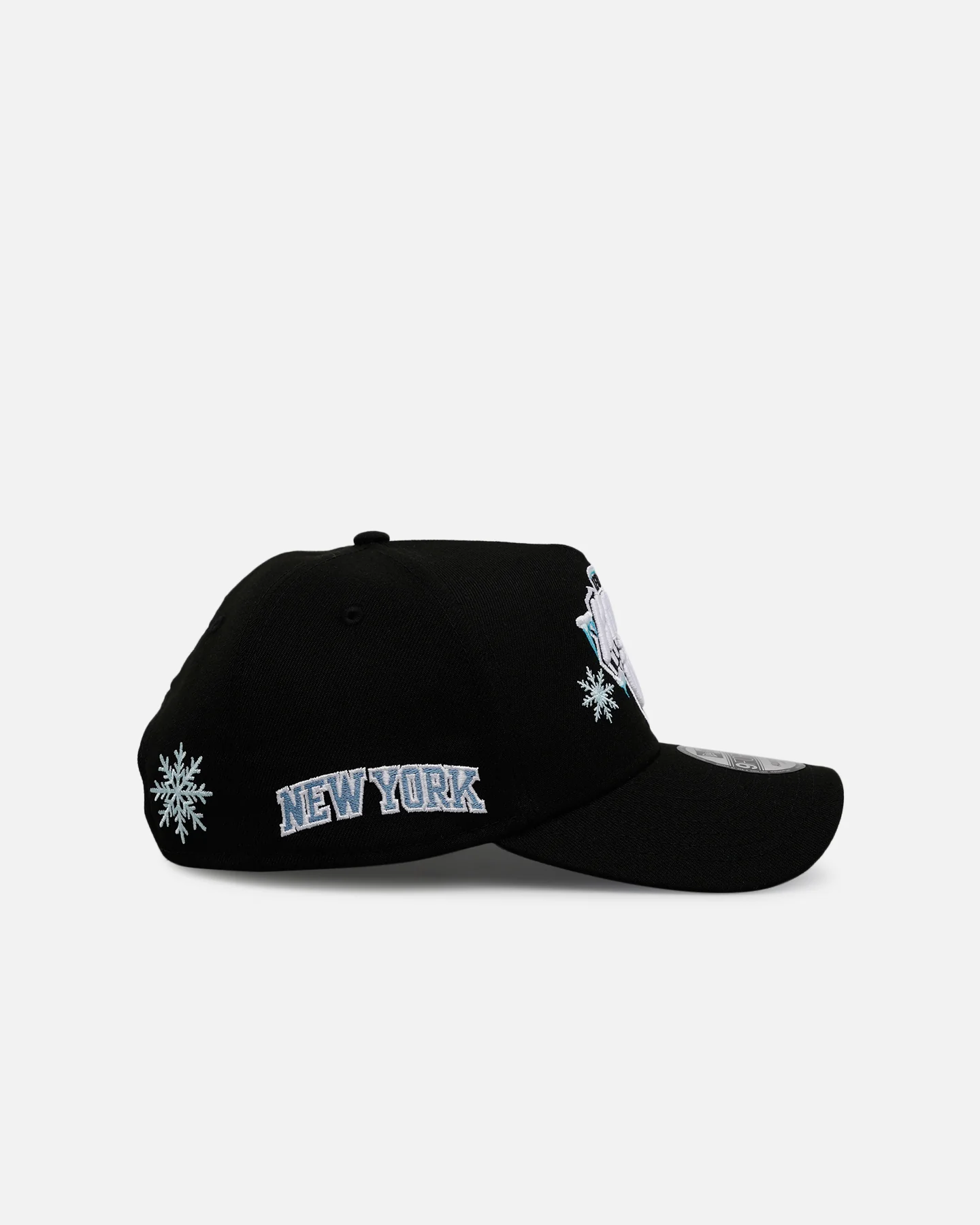 New Era New York Knicks 'Cold As Ice' 9FORTY A-Frame Snapback Black - Image 3