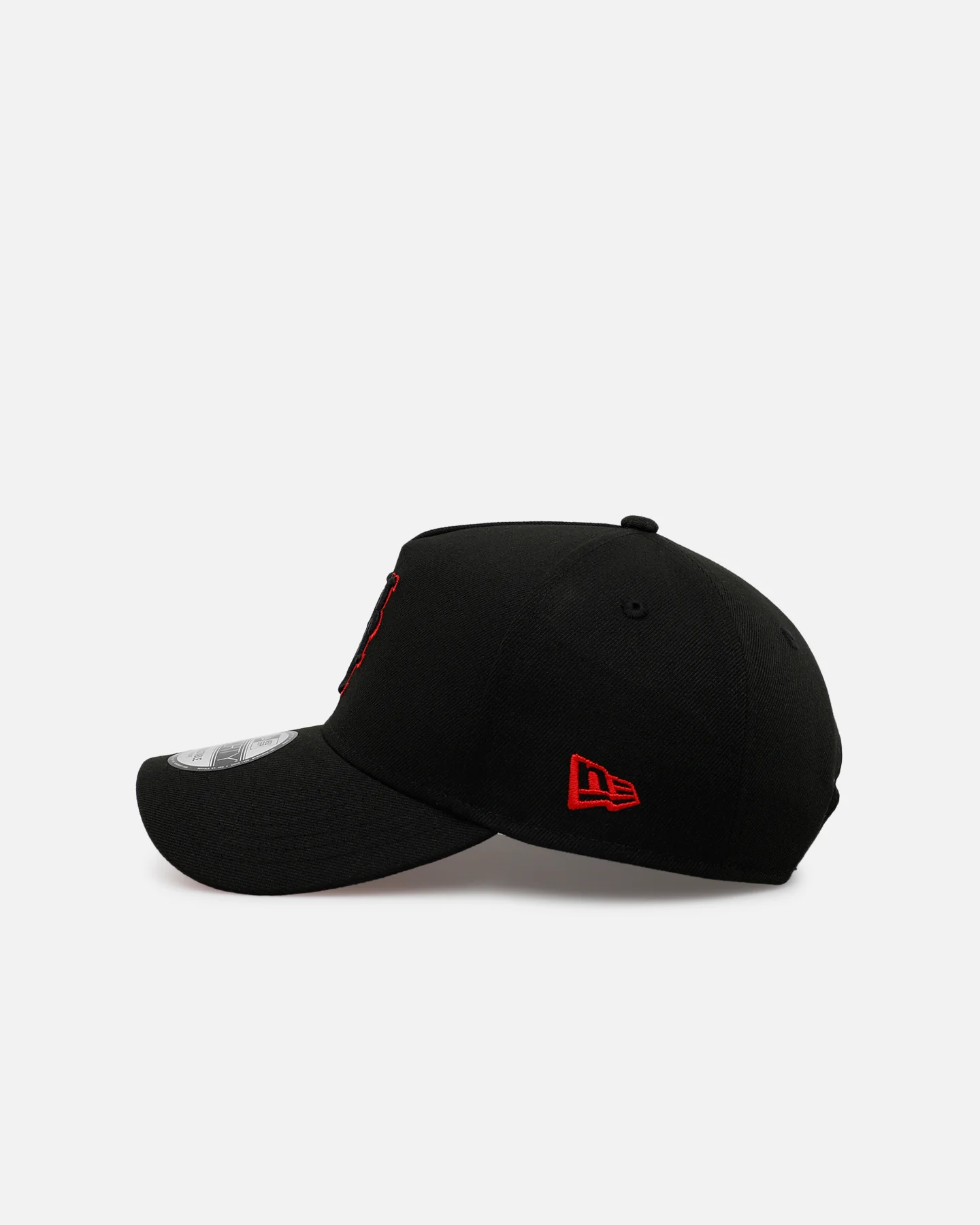 New Era New York Mets 'Easy Black And Scarlet' 9FORTY A-Frame Snapback Black/Scarlet - Image 4