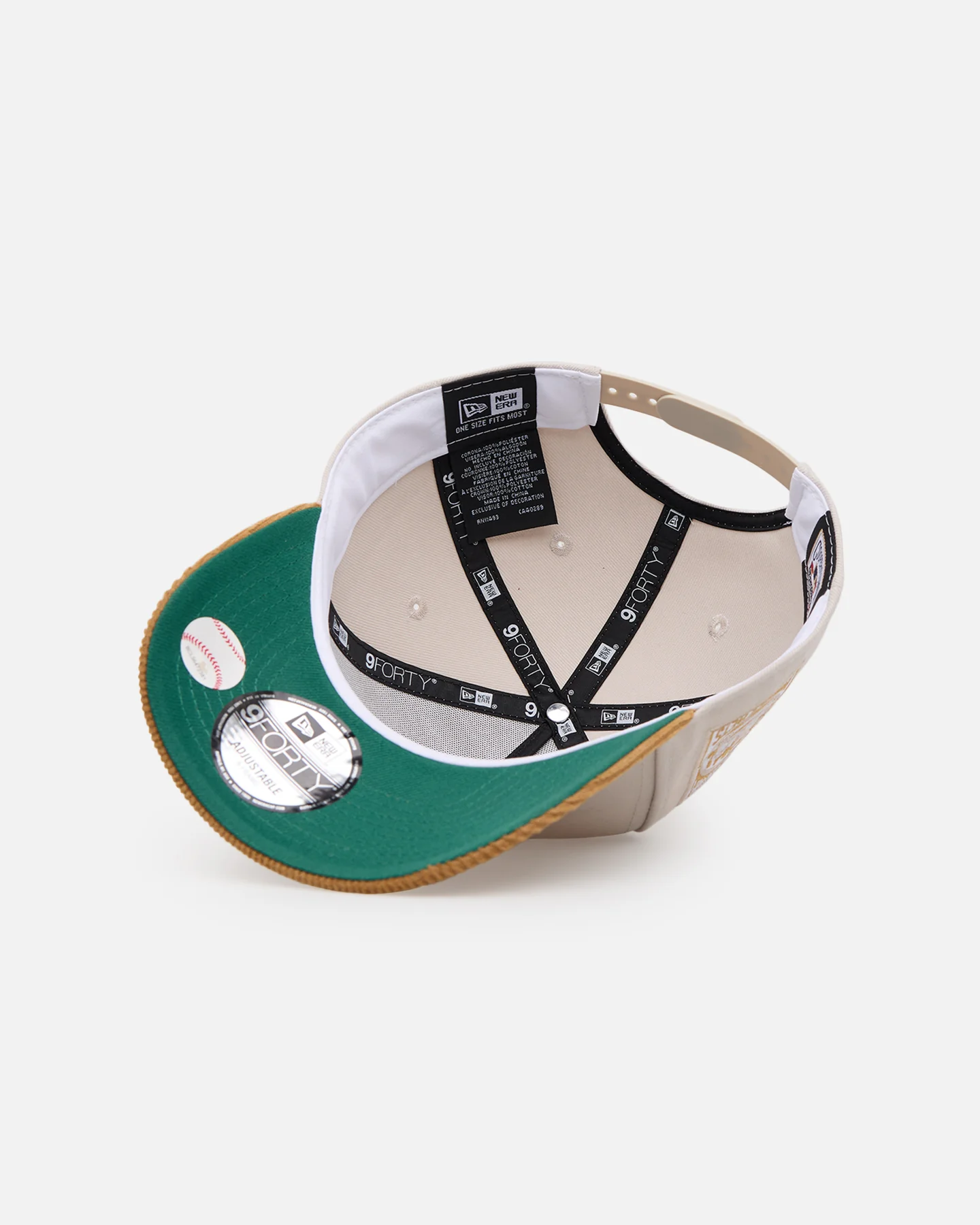New Era New York Mets 'Honey Pot' 9FORTY A-Frame Snapback Stone/Wheat - Image 6