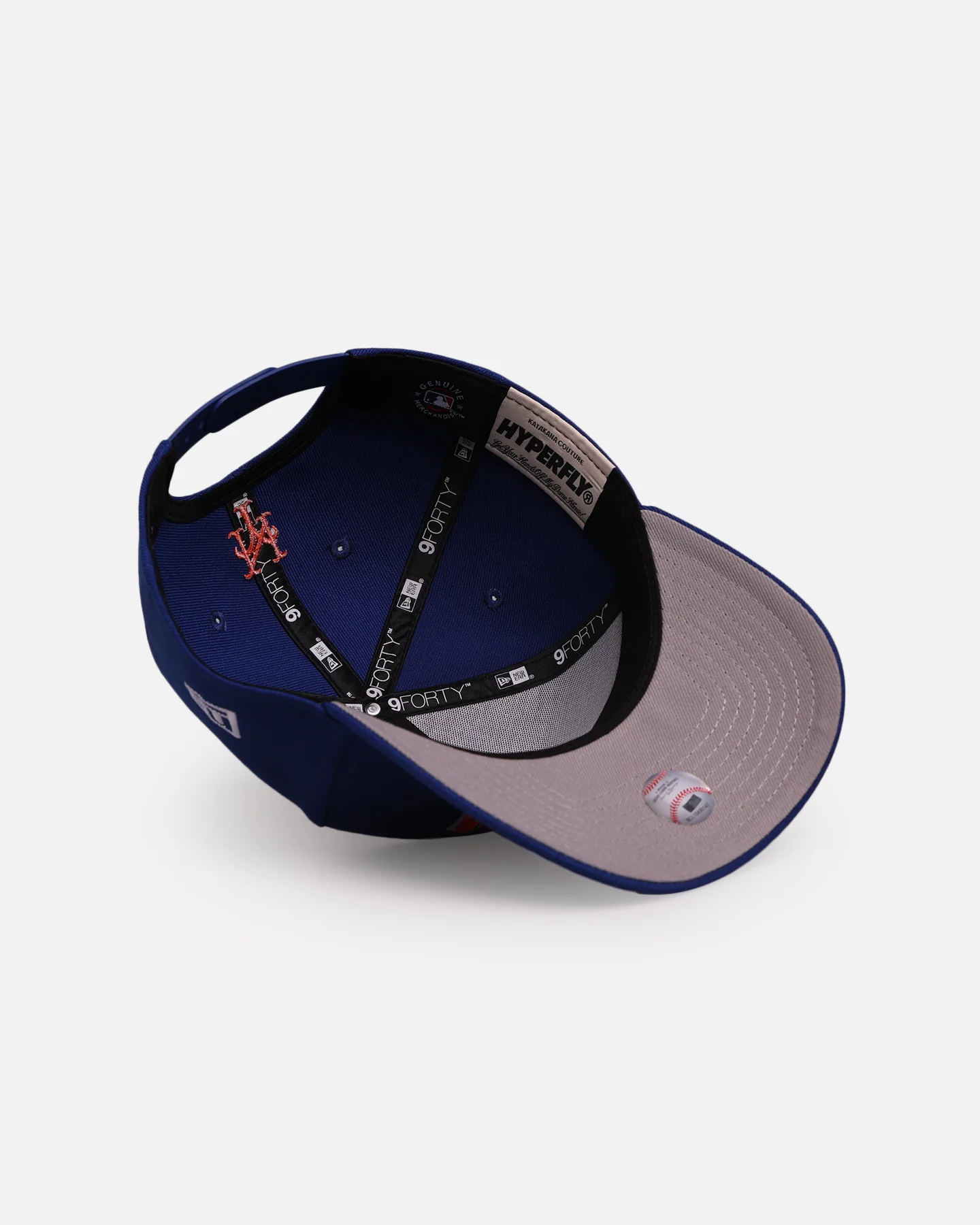 New Era New York Mets 'Hyperfly Katakana x MLB' 9FORTY A-Frame Snapback Official Team Colour - Image 6