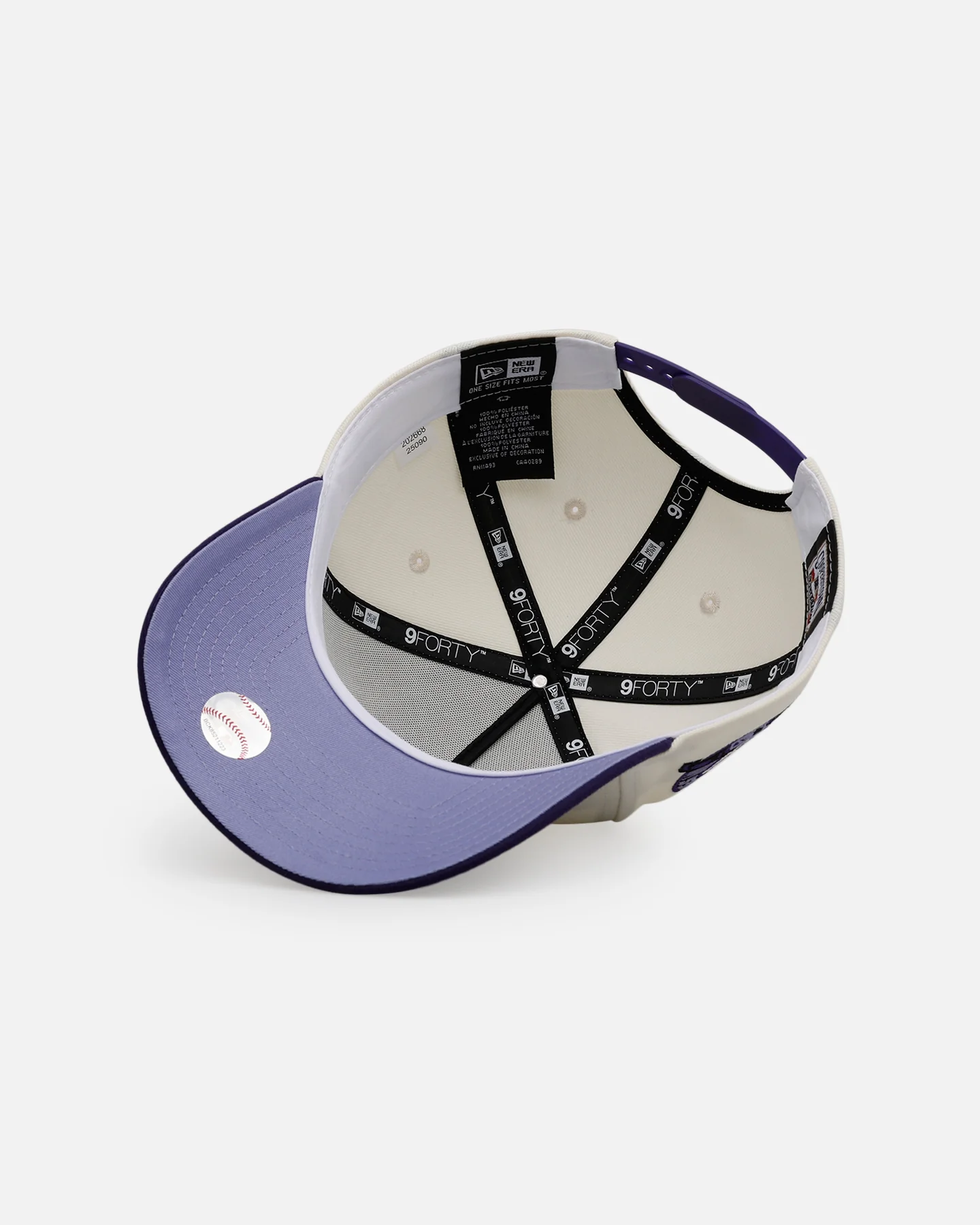 New Era New York Mets 'Purple Haze 2.0' 9FORTY A-Frame Snapback Chrome/Purple - Image 6