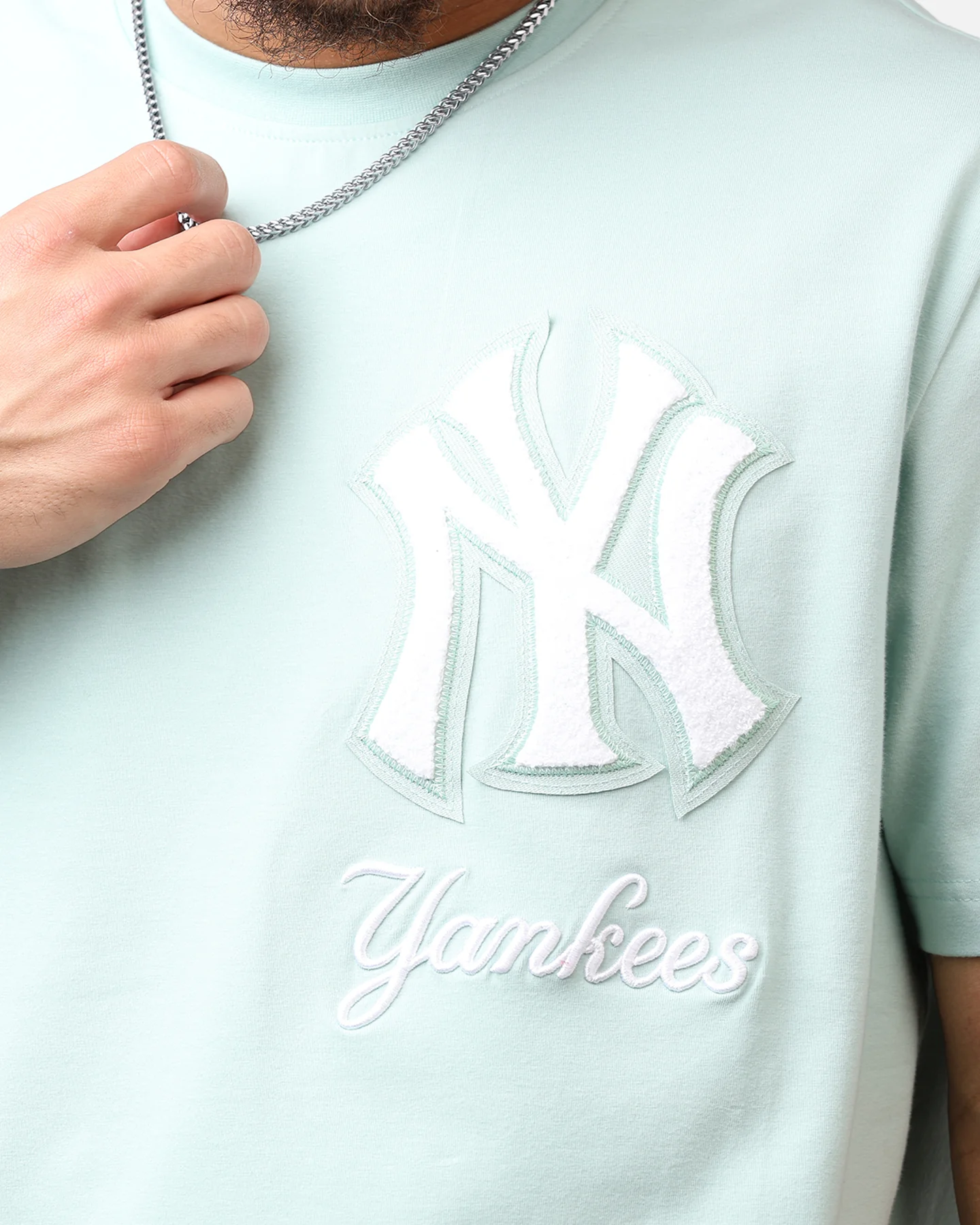 New Era New York Yankees 'Logo Select Mint' T-Shirt Mint - Image 6