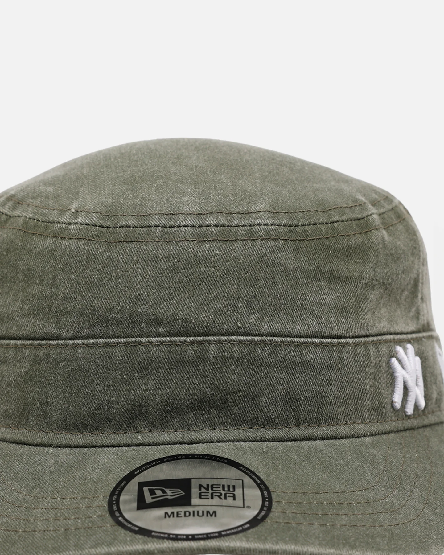 New Era New York Yankees 'Military' Fitted Cap Olive - Image 5
