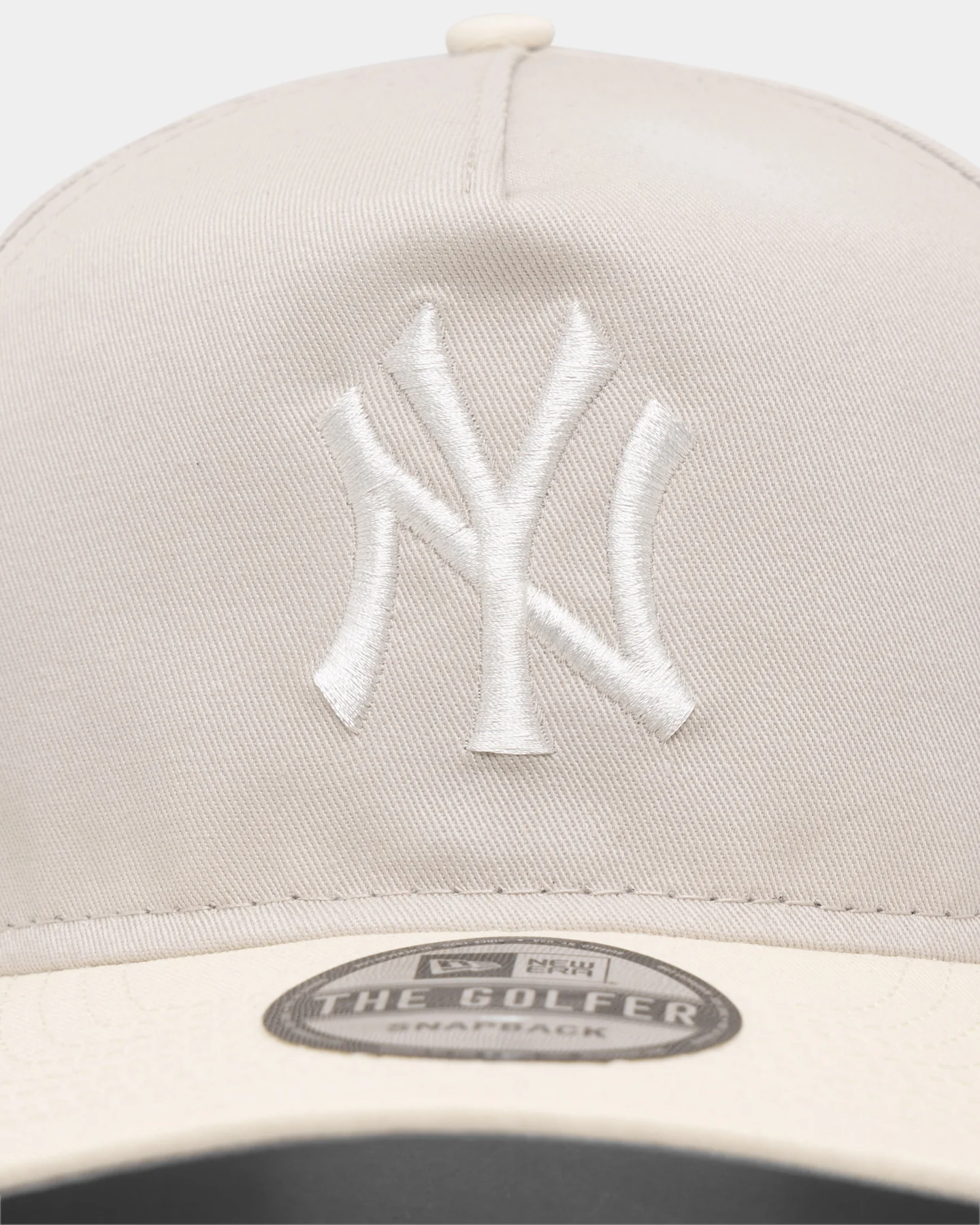 New Era New York Yankees Old Golfer Snapback Stone/White - Image 6