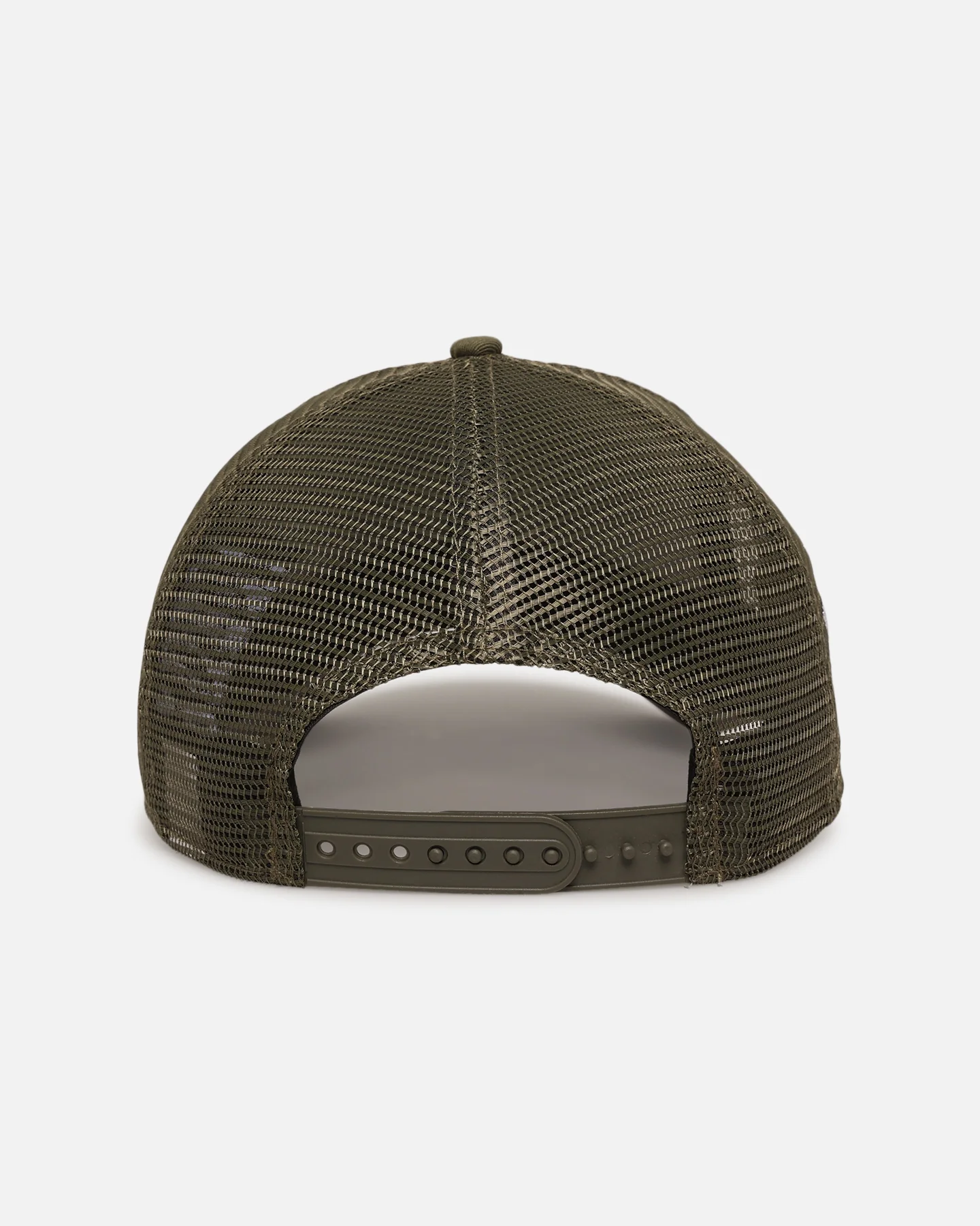 New Era New York Yankees 'Polychromatic Mesh' 9FORTY A-Frame Snapback New Olive - Image 2