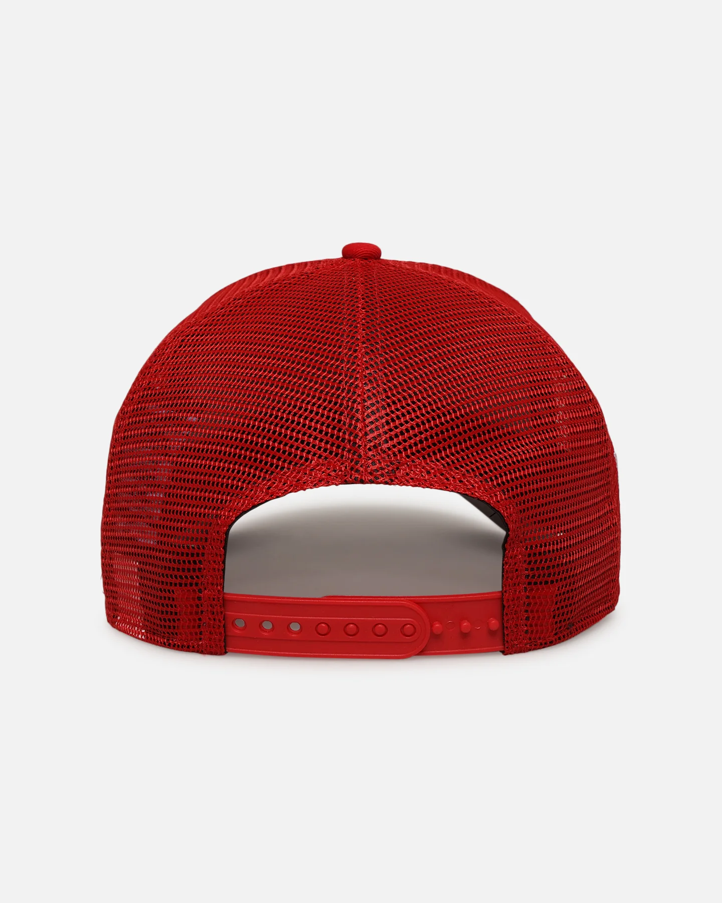 New Era New York Yankees 'Polychromatic Mesh' 9FORTY A-Frame Snapback Scarlet - Image 2