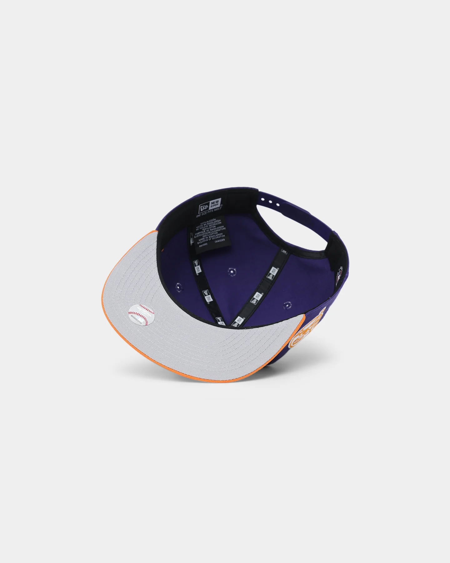 New Era New York Yankees "Purple Valley" Old Golfer Snapback Purple/Orange - Image 7