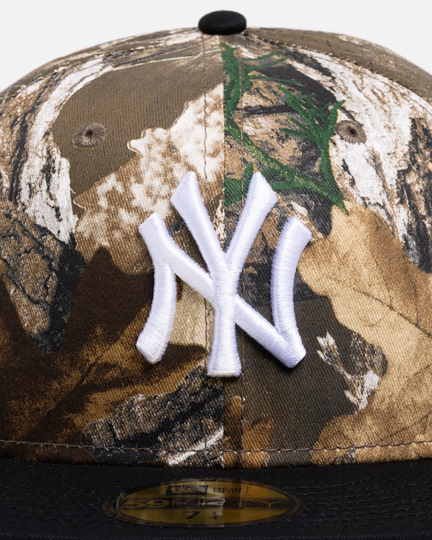 New Era New York Yankees 'Real Tree Camo' 59FIFTY Fitted Beige/Khaki - Image 5