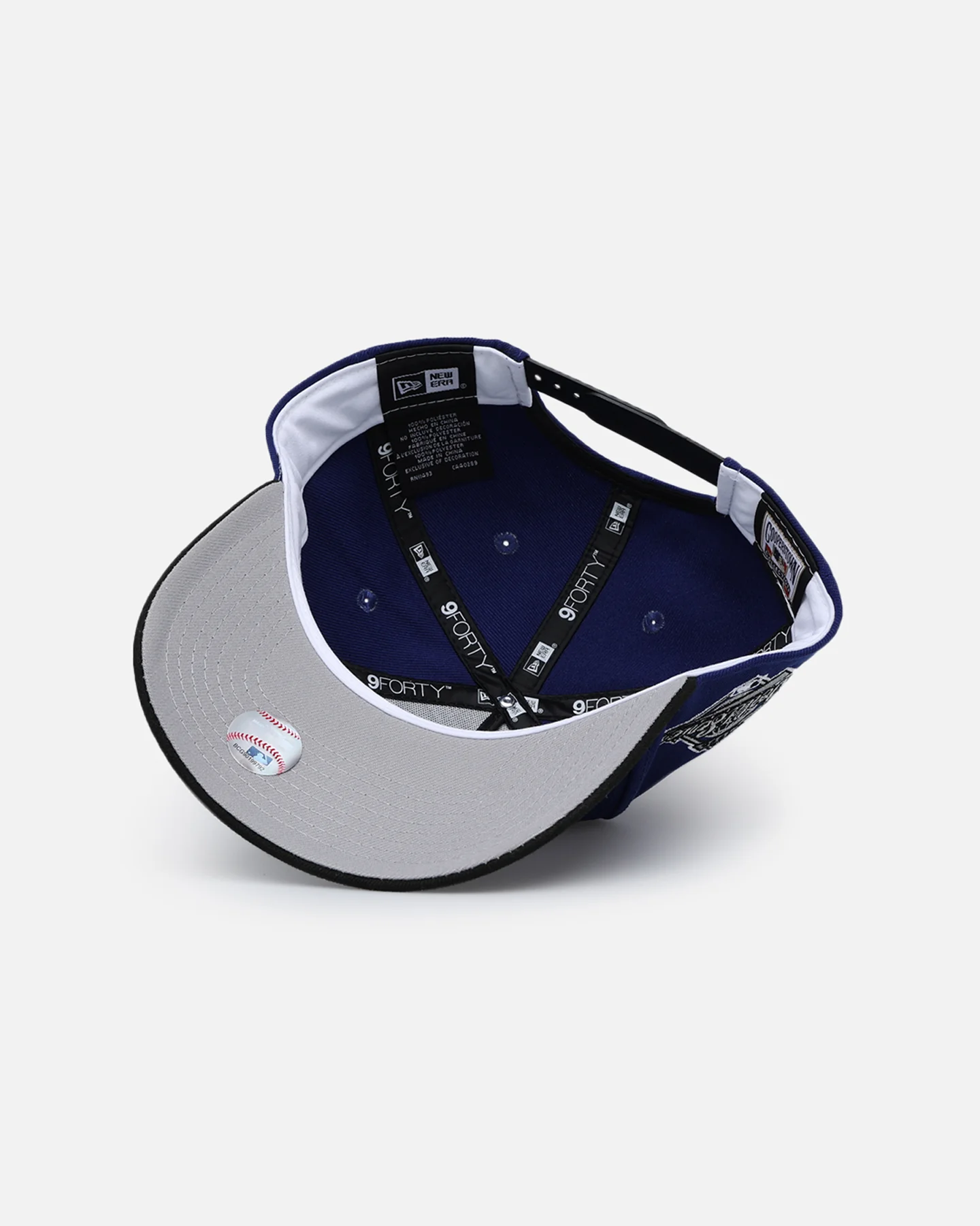 New Era New York Yankees 'Royal Reign' 9FORTY A-Frame Snapback Dark Royal/Black - Image 6