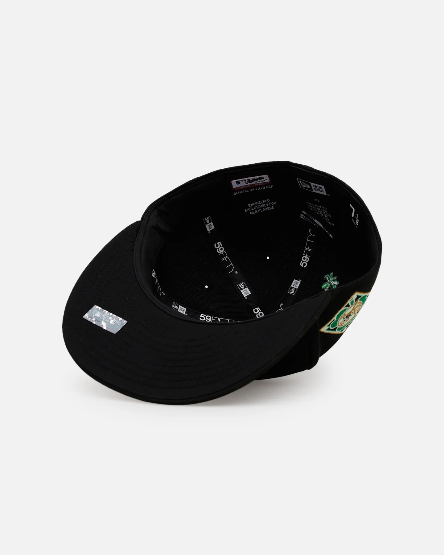 New Era New York Yankees 'St. Patrick's Day' 59FIFTY Fitted Black/Green - Image 6