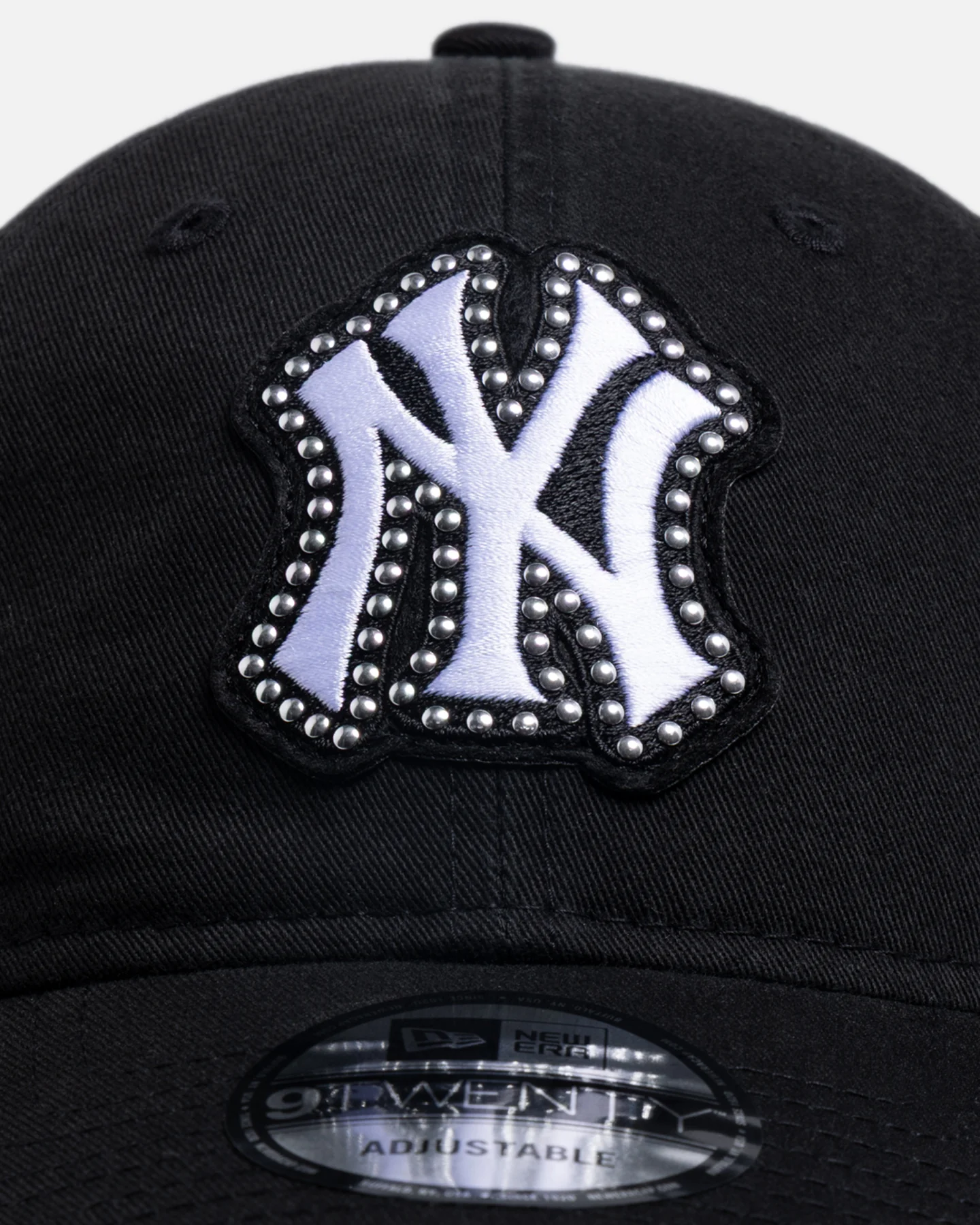 New Era New York Yankees 'Studs' 9TWENTY Strapback Black - Image 5
