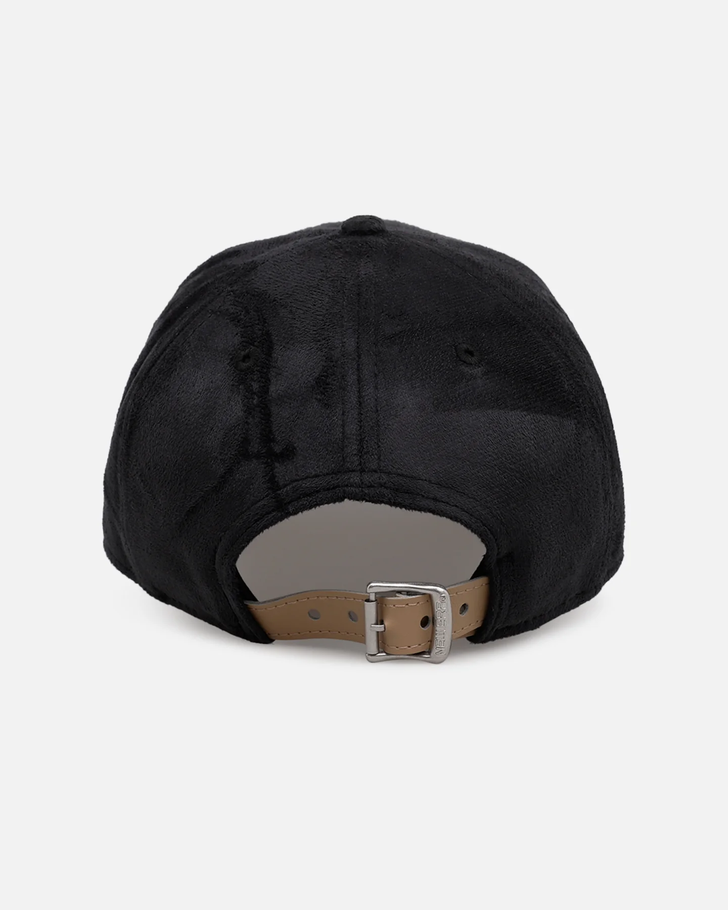New Era New York Yankees 'Suede' 9FORTY A-Frame Strapback Black/Tan - Image 3
