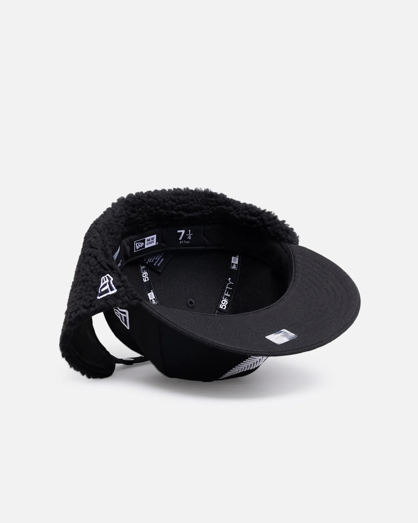 New Era New Zealand All Blacks 59FITY Dog Ear Fitted Black - Image 6