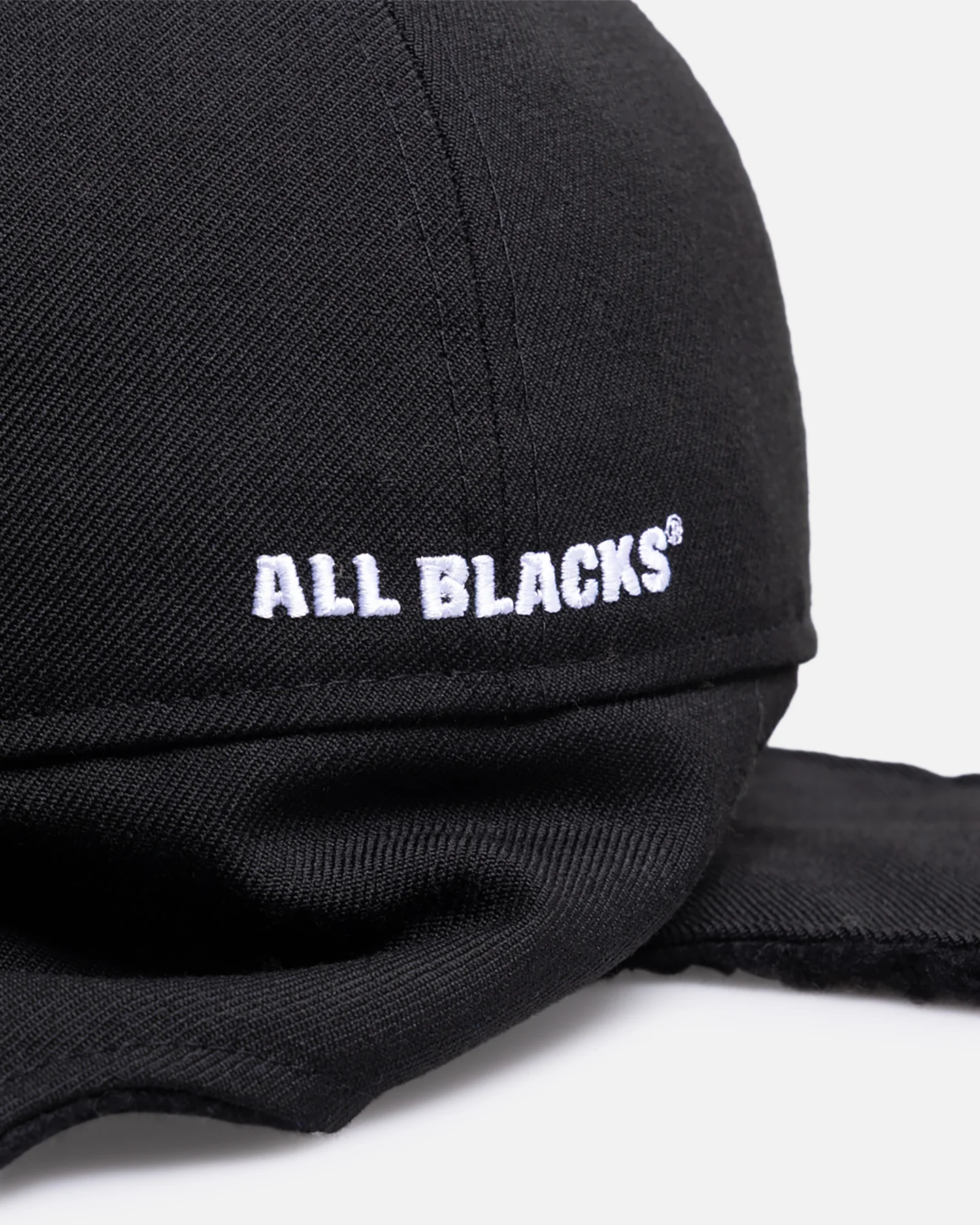 New Era New Zealand All Blacks 59FITY Dog Ear Fitted Black - Image 7