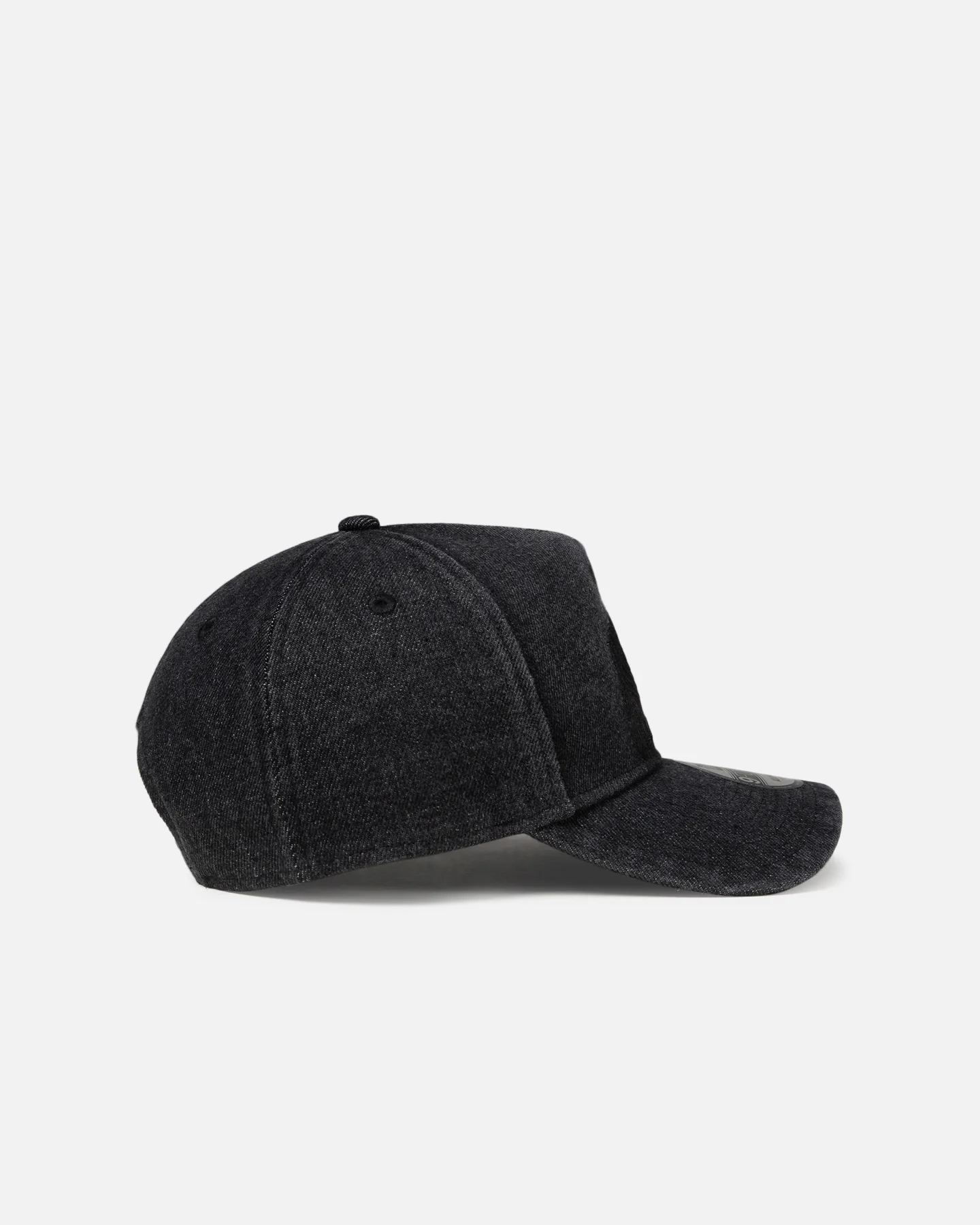 New Era New Zealand All Blacks 'Washed Denim' 9FORTY A-Frame Snapback Black - Image 3