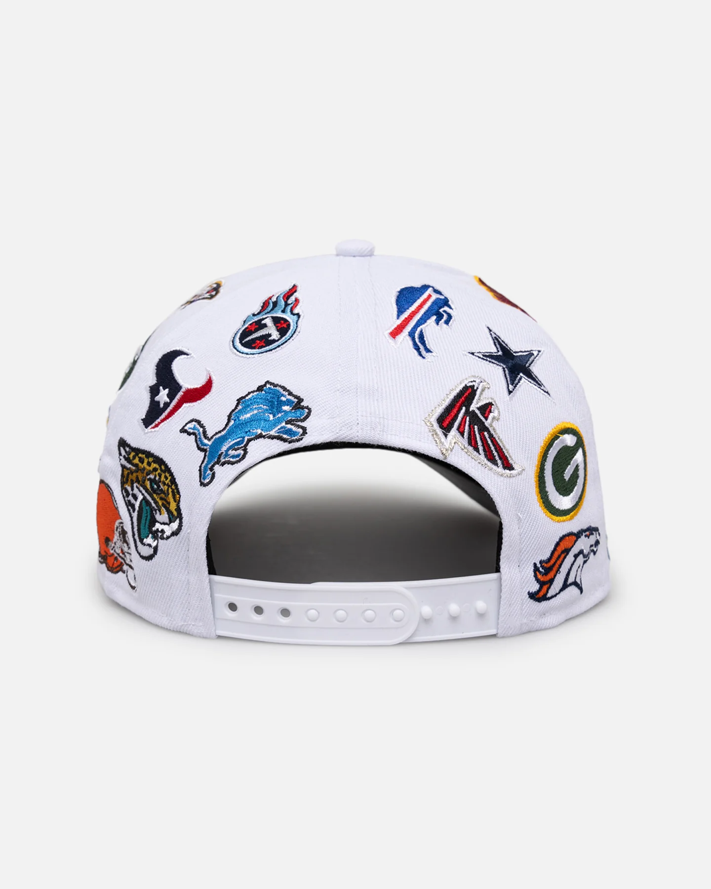 New Era NFL All Over 9FORTY A-Frame Snapback White - Image 2