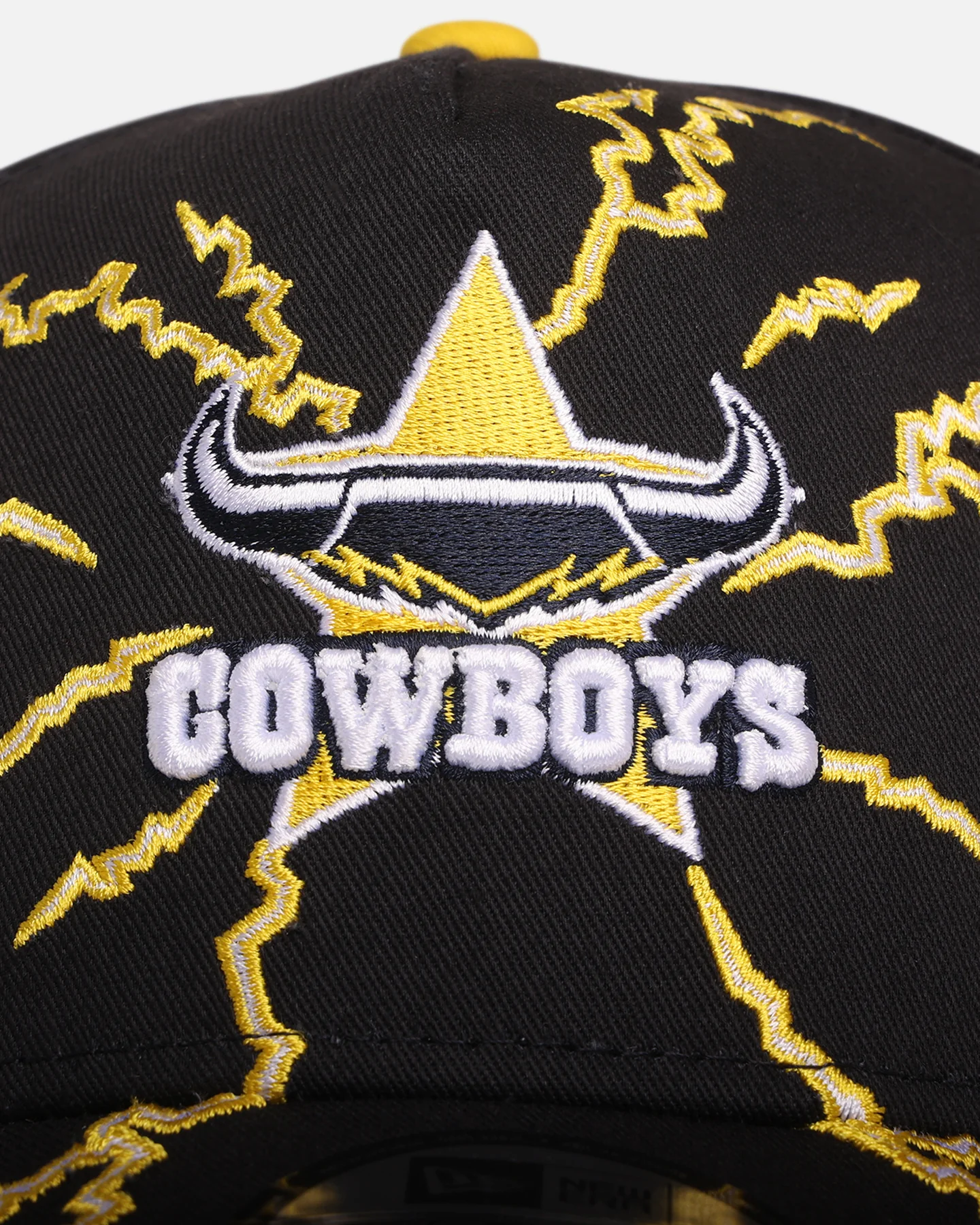 New Era North Queensland Cowboys 'NRL Electric' 9FORTY A-Frame Snapback Official Team Colour - Image 5