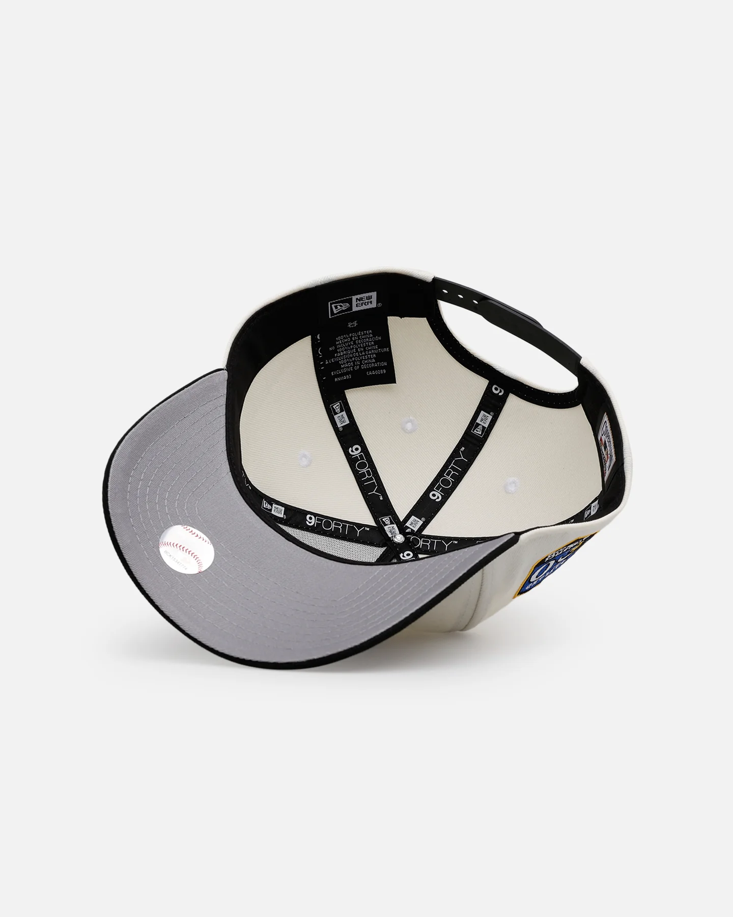 New Era Oakland Athletics 'Crossover' 9FORTY A-Frame Snapback Chrome - Image 6