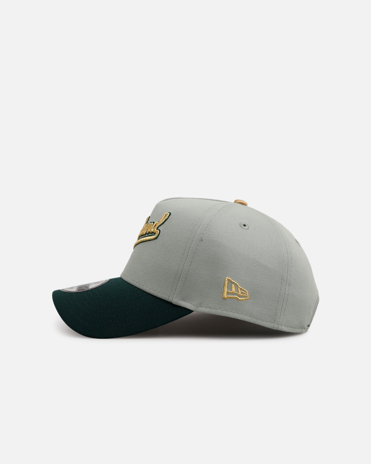New Era Oakland Athletics 'Oakland Forever' 9FORTY A-Frame Snapback Light Green - Image 4