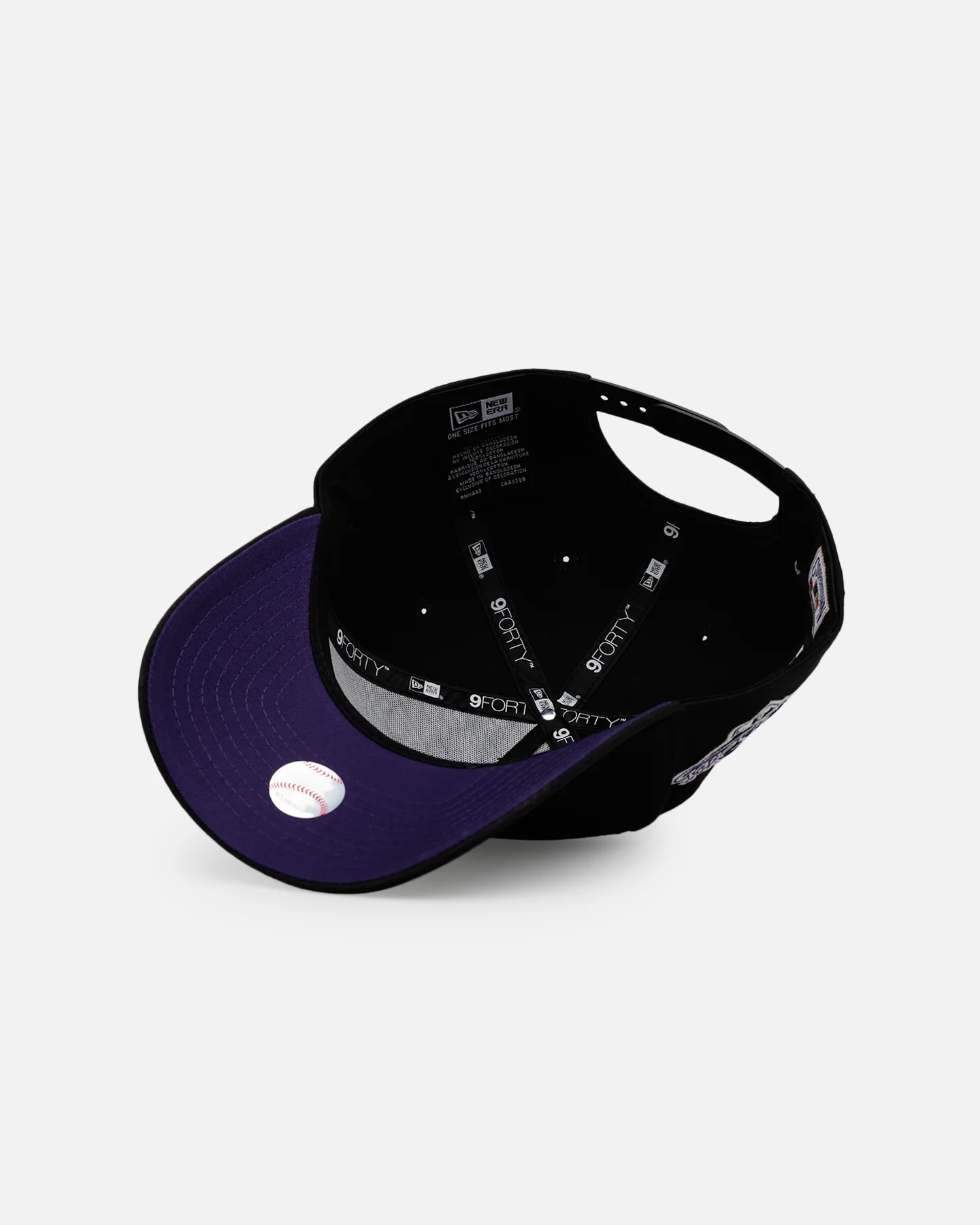 New Era Oakland Athletics 'Drip 3.0' 9FORTY A-Frame Snapback Black/Glow - Image 7