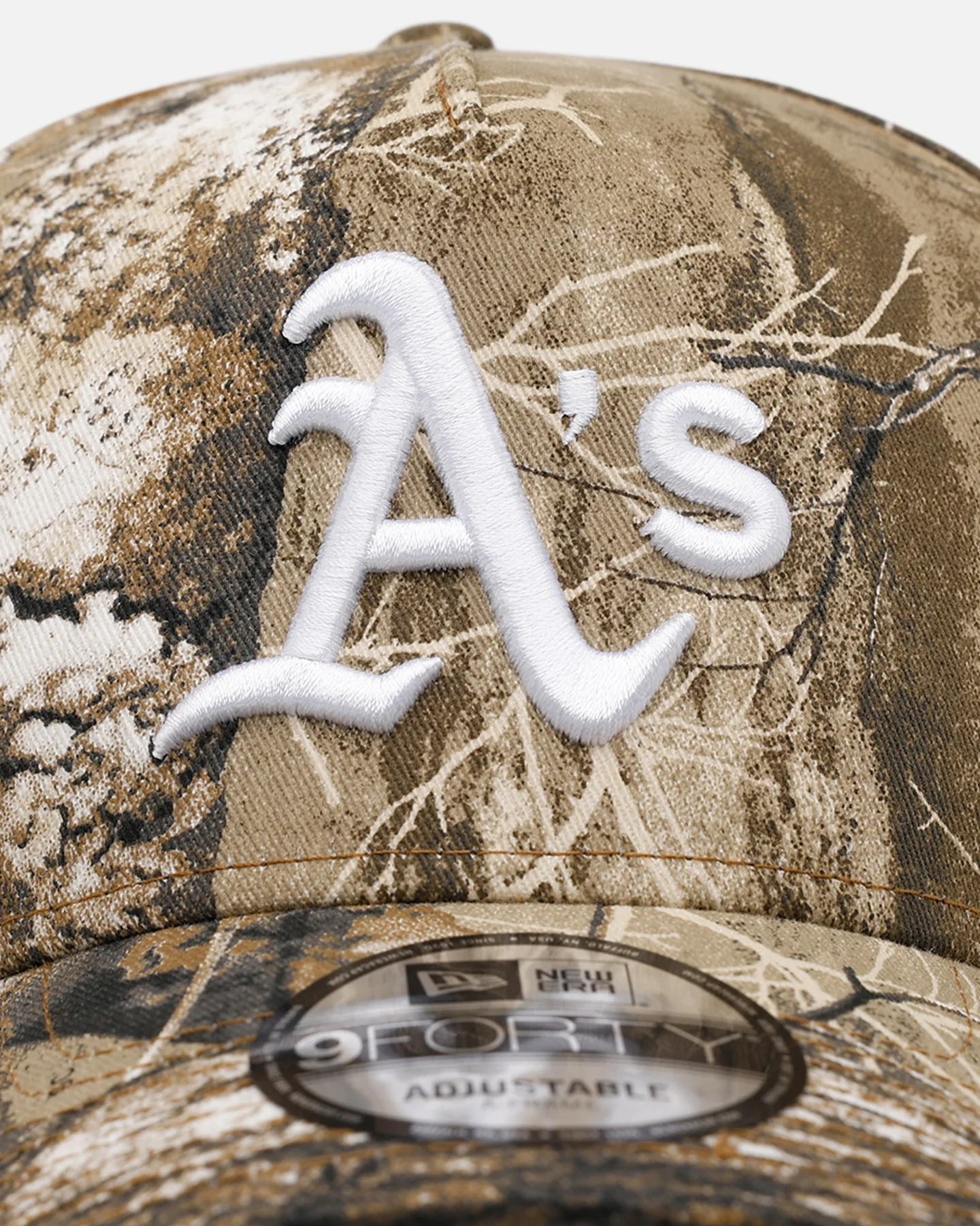 New Era Oakland Athletics 'Great Outdoors Part II' 9FORTY A-Frame Snapback Real Tree Camo - Image 5