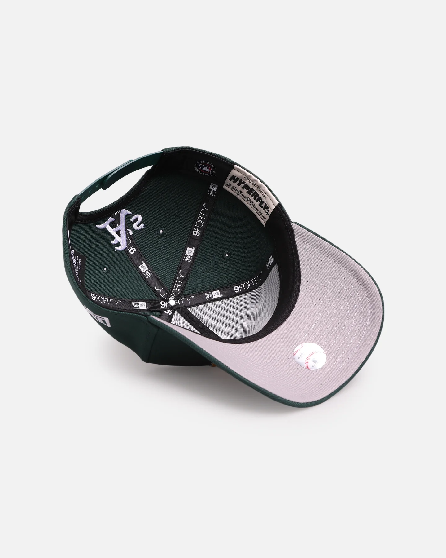 New Era Oakland Athletics 'Hyperfly Katakana x MLB' 9FORTY A-Frame Snapback Official Team Colour - Image 6