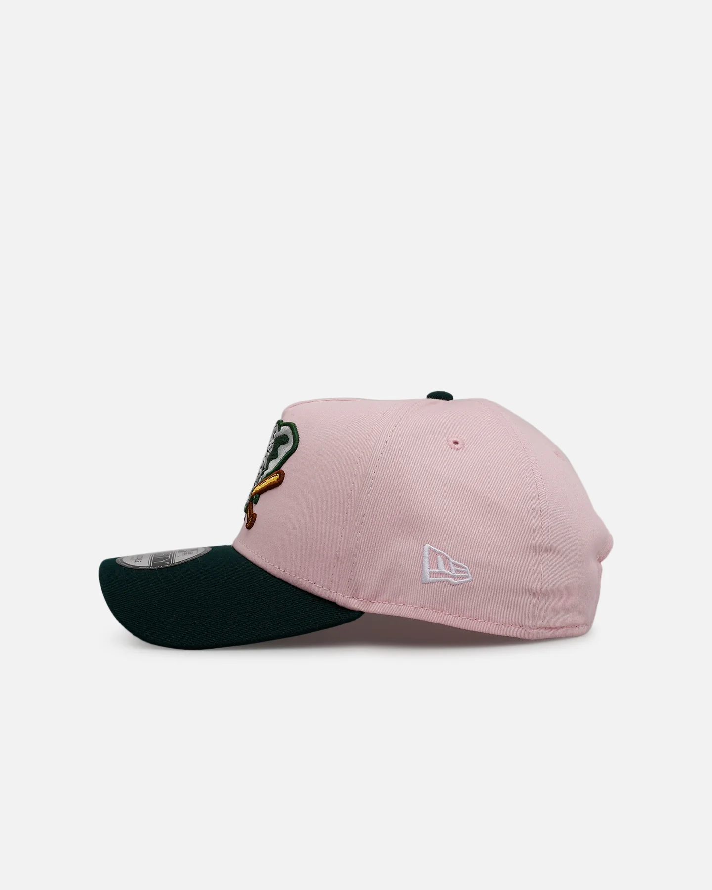 New Era Oakland Athletics 'Pink Crown' 9FORTY A-Frame Snapback Pink - Image 4