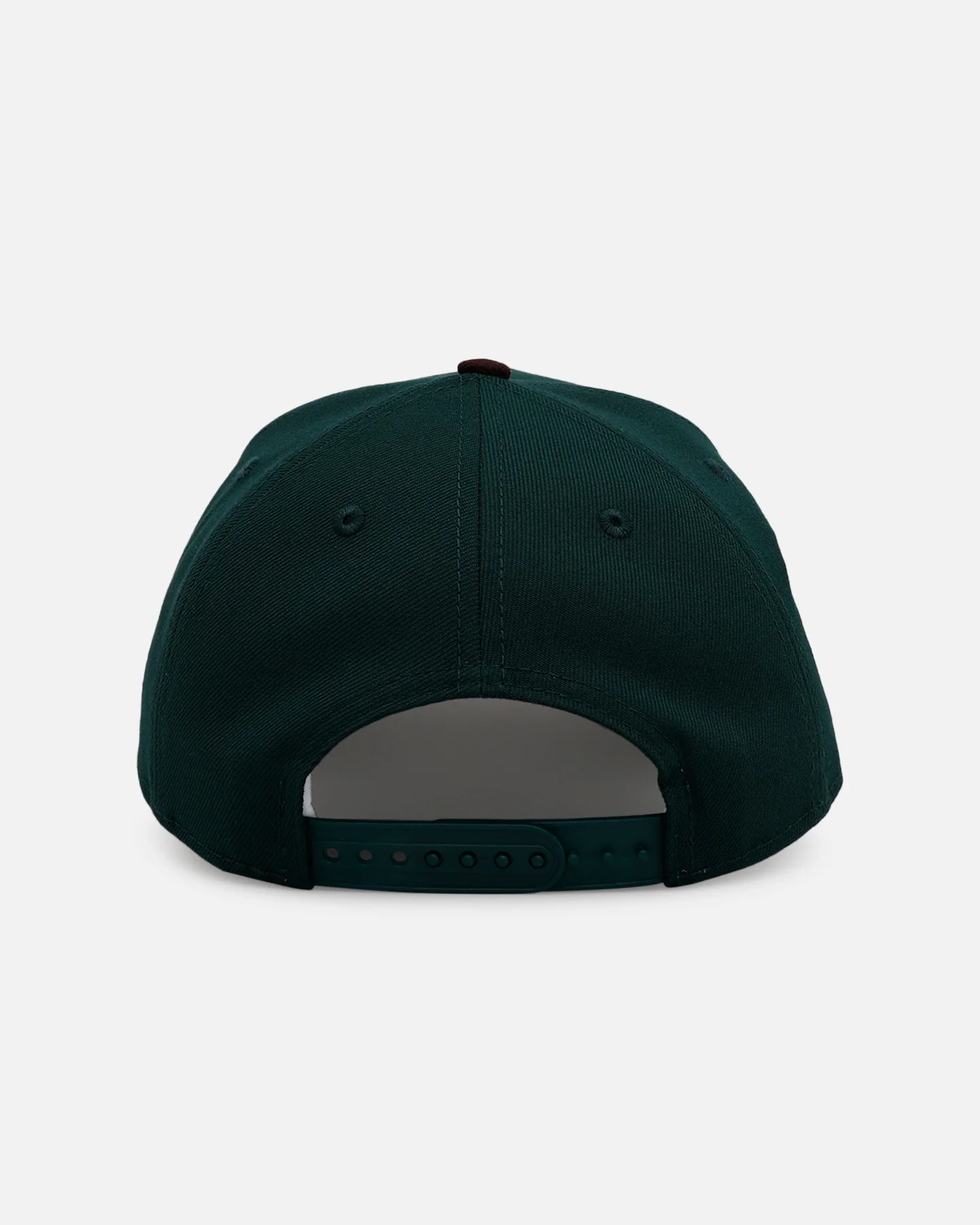 New Era Oakland Athletics 'Rainforest' 9FORTY A-Frame Snapback Green/Brown - Image 2