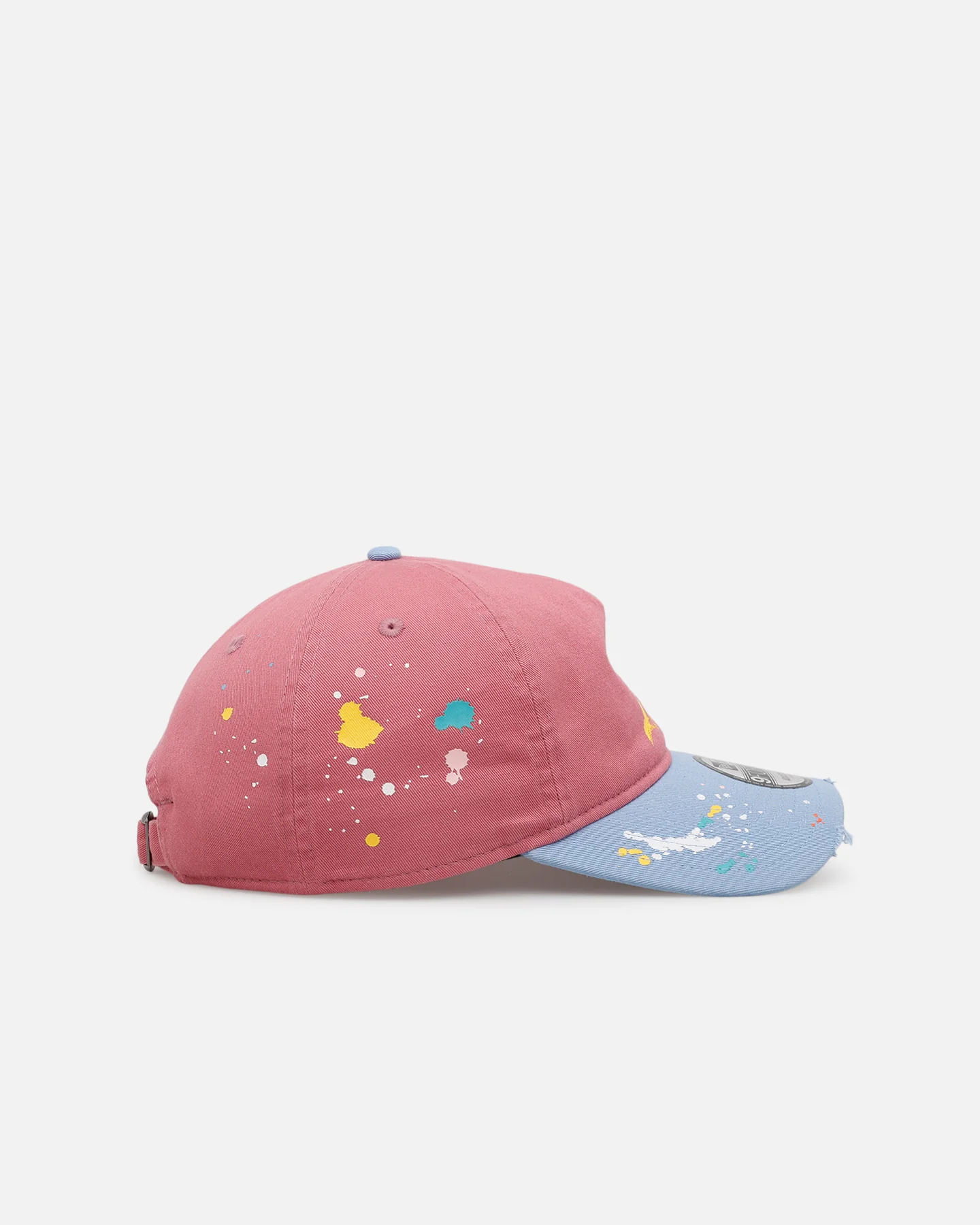 New Era Oakland Athletics 'Seasoned' 9FORTY A-Frame Strapback Pink/Blue - Image 3