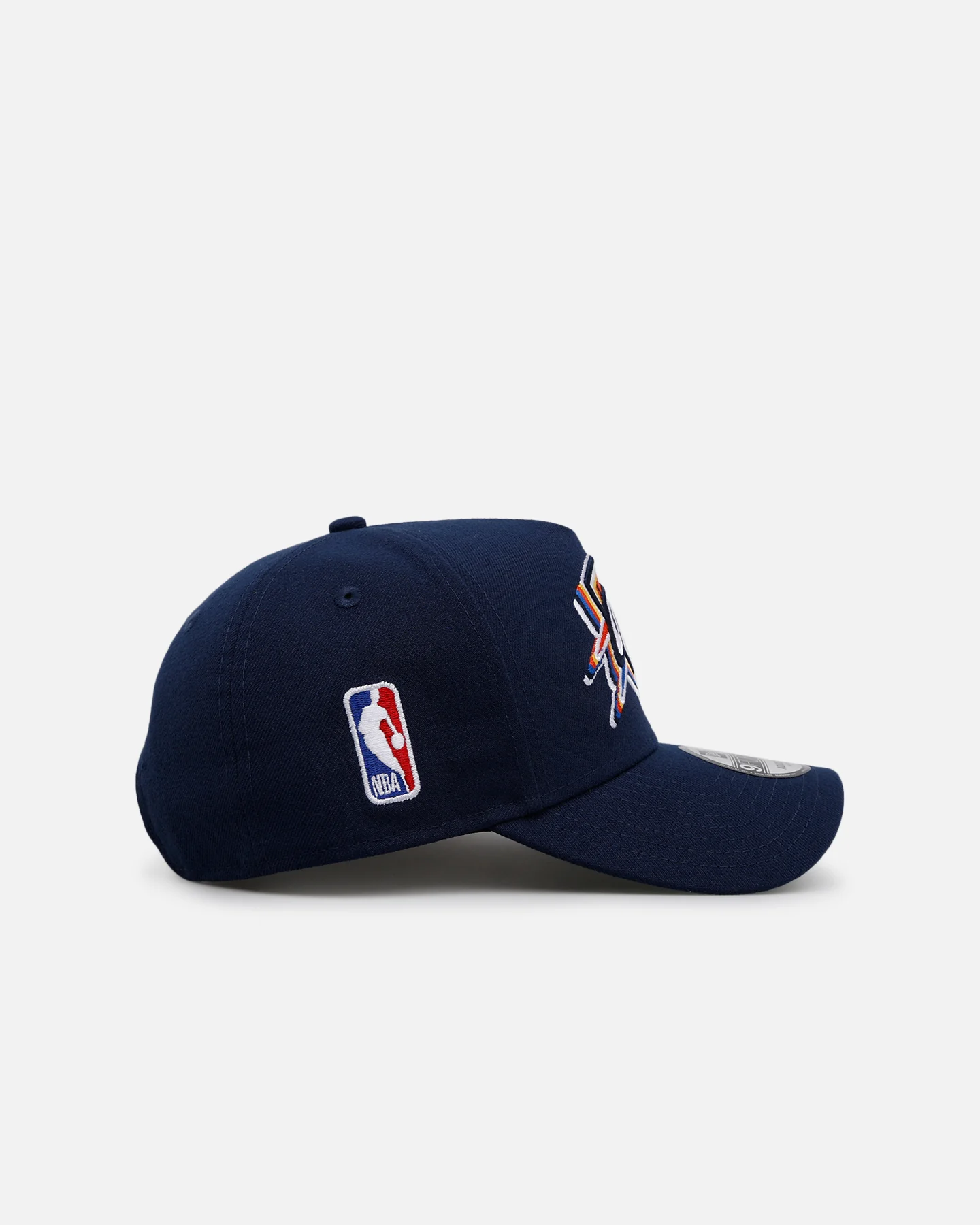 New Era Oklahoma City Thunder 'Cascade' 9FORTY A-Frame Snapback Navy - Image 3
