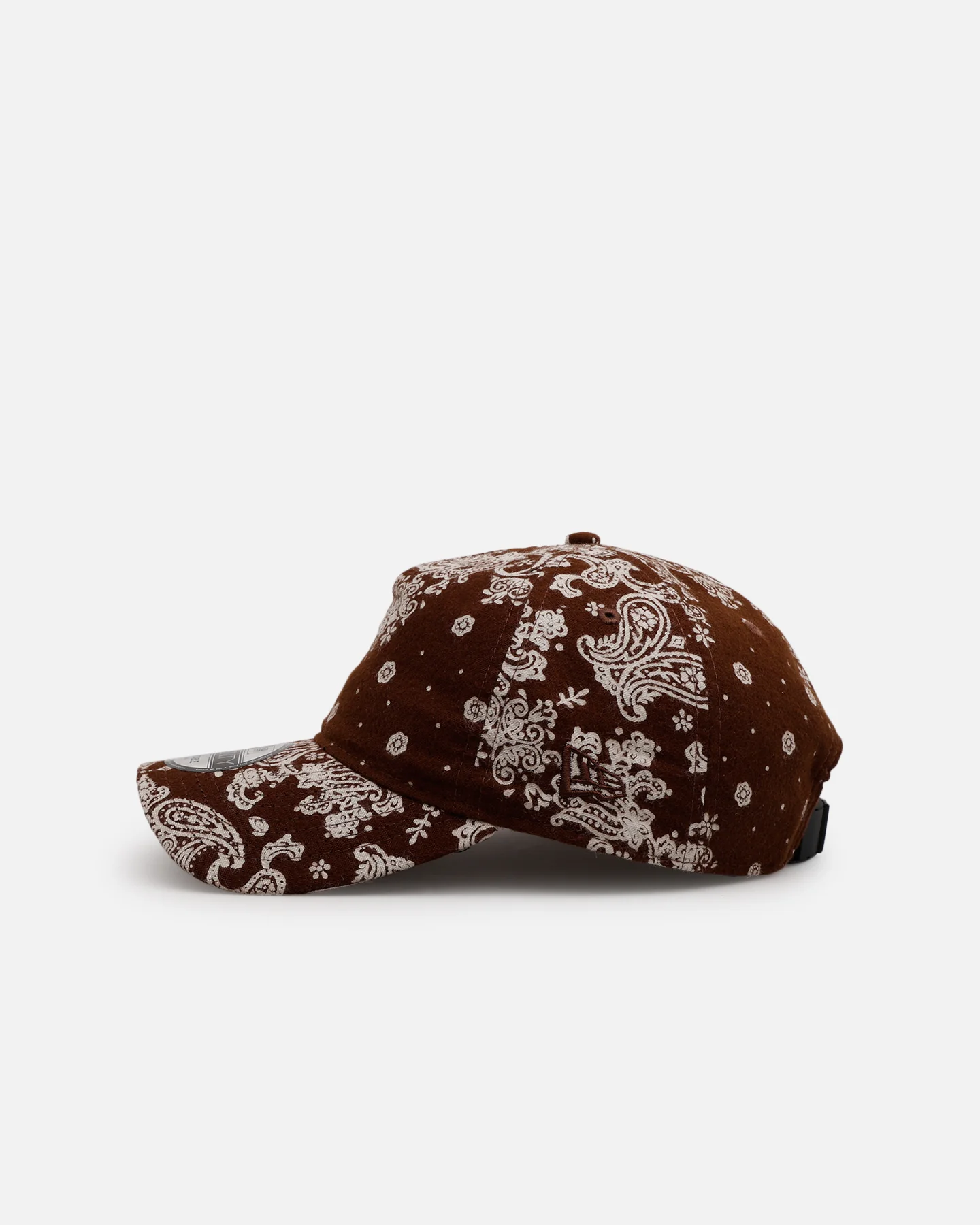 New Era Paisley 'Three Looms' 9TWENTY A-Frame Strapback Brown - Image 4