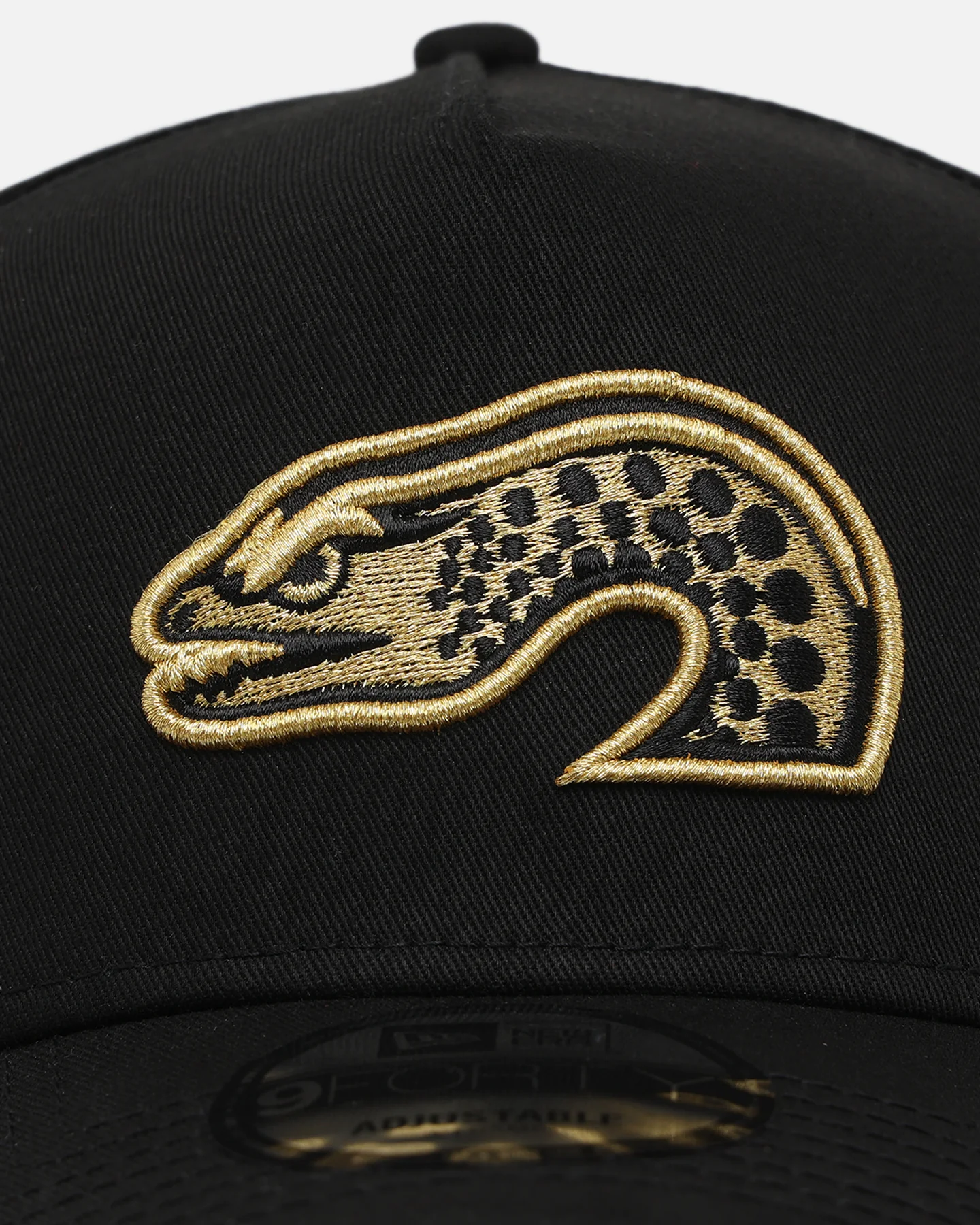 New Era Parramatta Eels 9FORTY A-Frame Snapback Black/Gold - Image 5