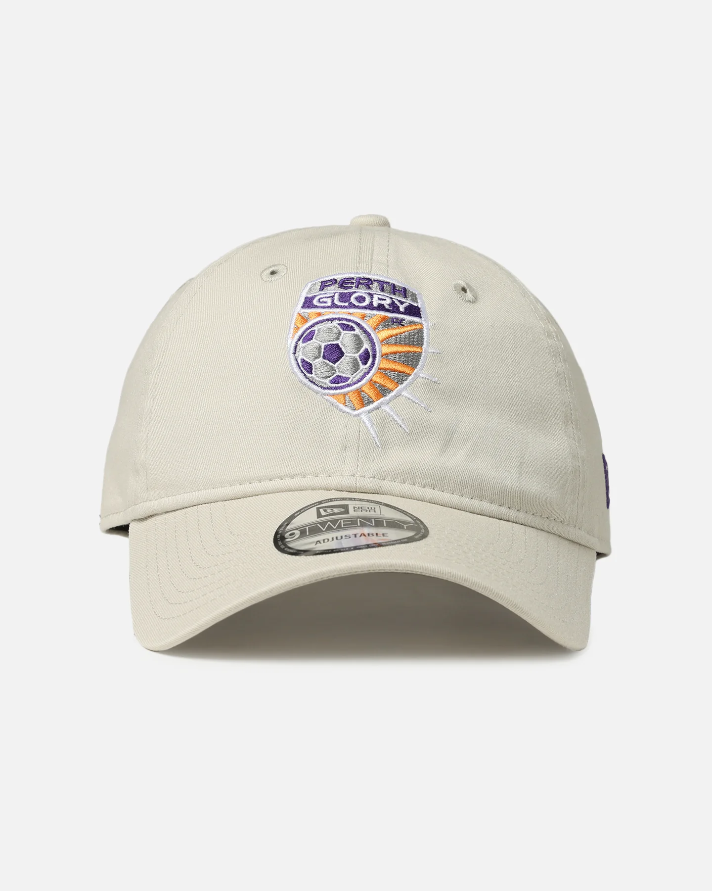 New Era Perth Glory FC 'A-League Season Kick Off' 9TWENTY Strapback Medium Beige