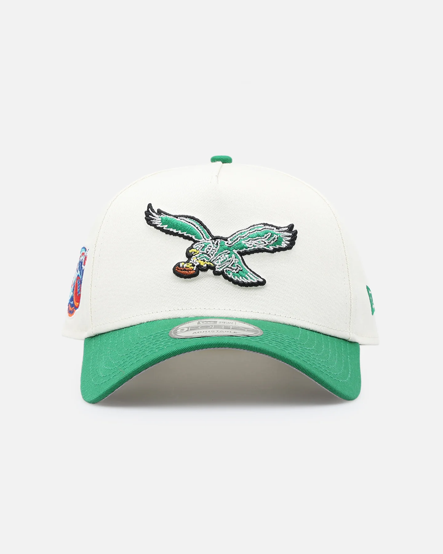 New Era Philadelphia Eagles 'NFL City Originals' 9FORTY A-Frame Snapback Chrome White/OTC - Image 2